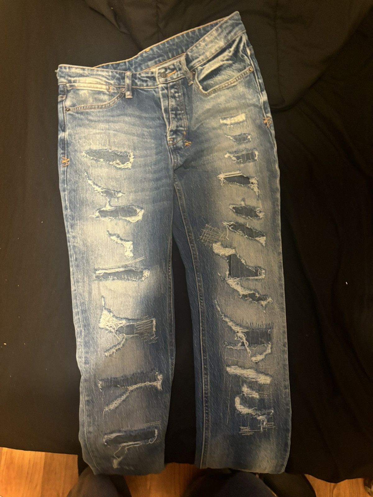 Ksubi Ksubi Van Winkle Ripped Jeans Skinny/Slim fit Size US 30 / EU 46 - 6 Thumbnail