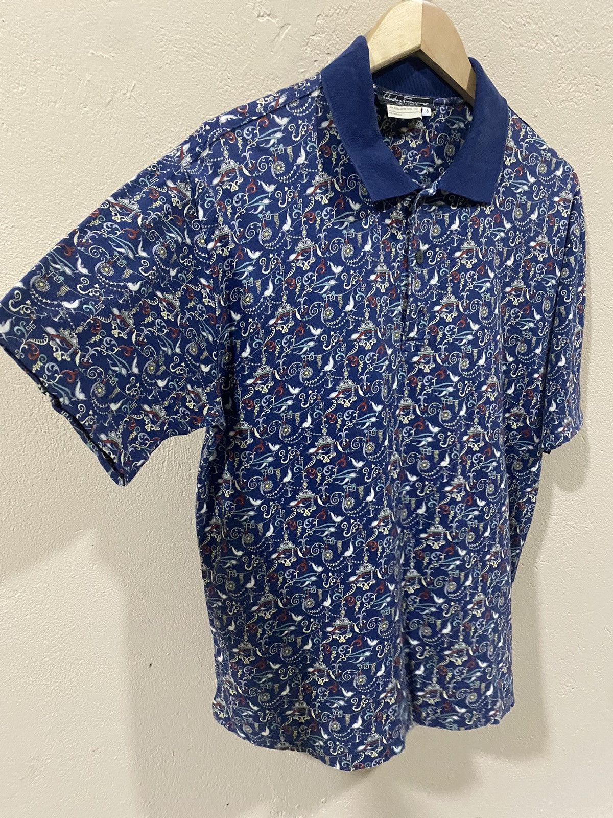 Salvatore Ferragamo Salvatore Ferragamo 90s OVP Polo Tee Size US S / EU 44-46 / 1 - 3 Thumbnail