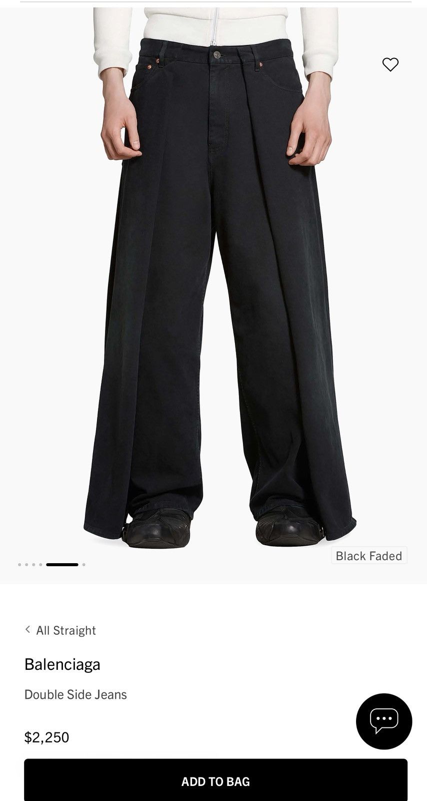 Balenciaga Balenciaga Double Sided Jeans Size US 32 / EU 48 - 12 Thumbnail