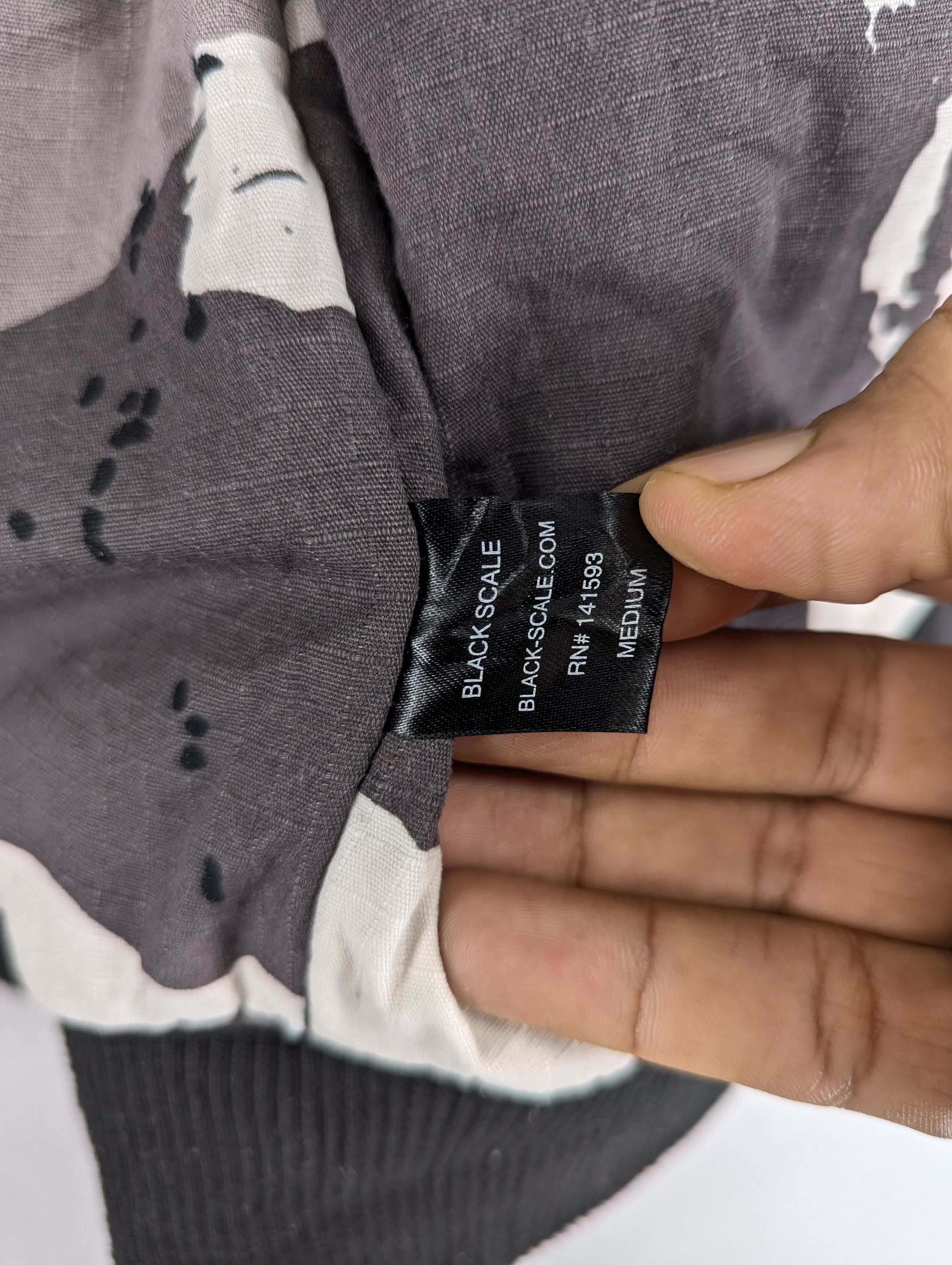 Black Scale Black Scale FADED Bomber Zipper Jacket Size US M / EU 48-50 / 2 - 13 Thumbnail