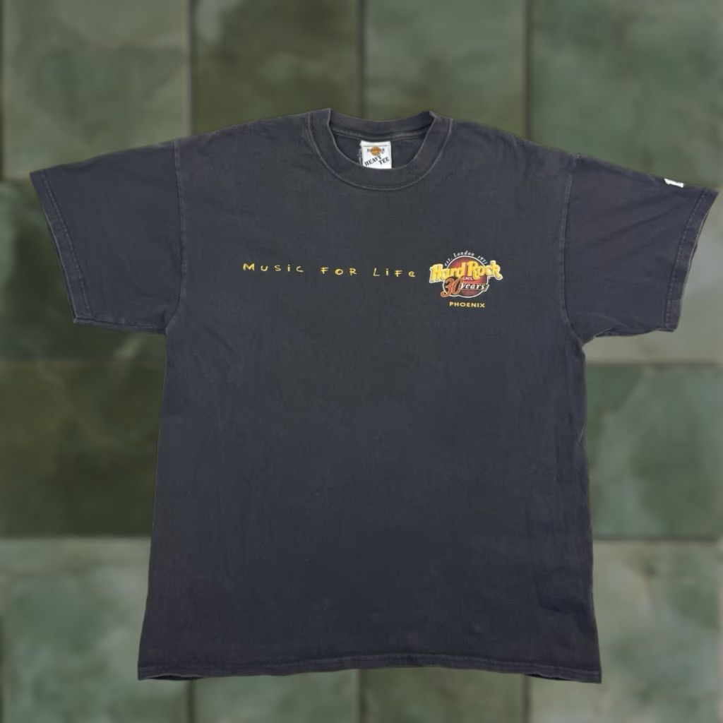 Hard Rock Cafe VINTAGE Hard Rock Cafe 30th Anniversary T-Shirt Adult Medium Black Music Mens Size US M / EU 48-50 / 2 - 1 Thumbnail