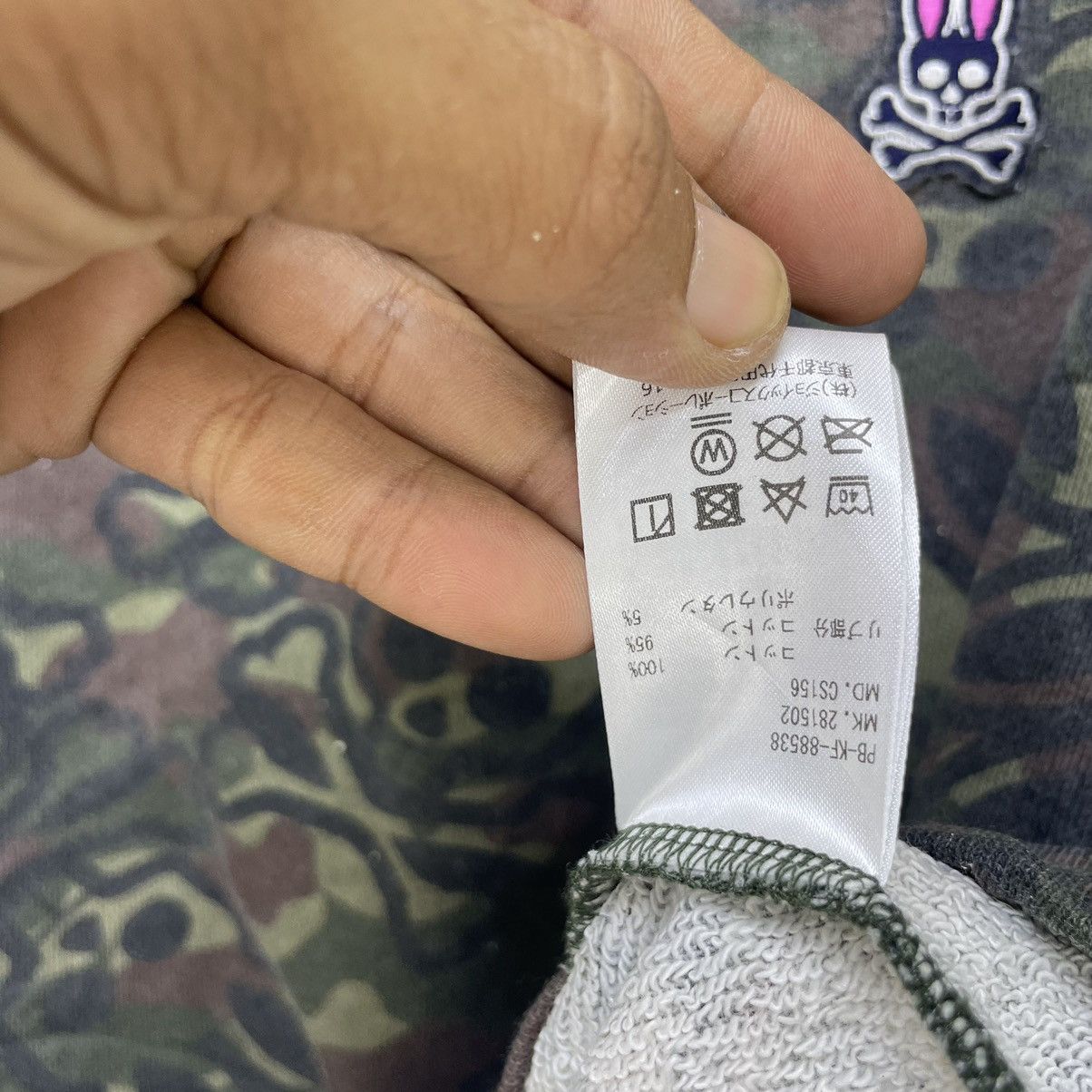Japanese Brand × Psycho Bunny Robert Godley Psycho Bunny Full Print Shirt Size US S / EU 44-46 / 1 - 10 Thumbnail