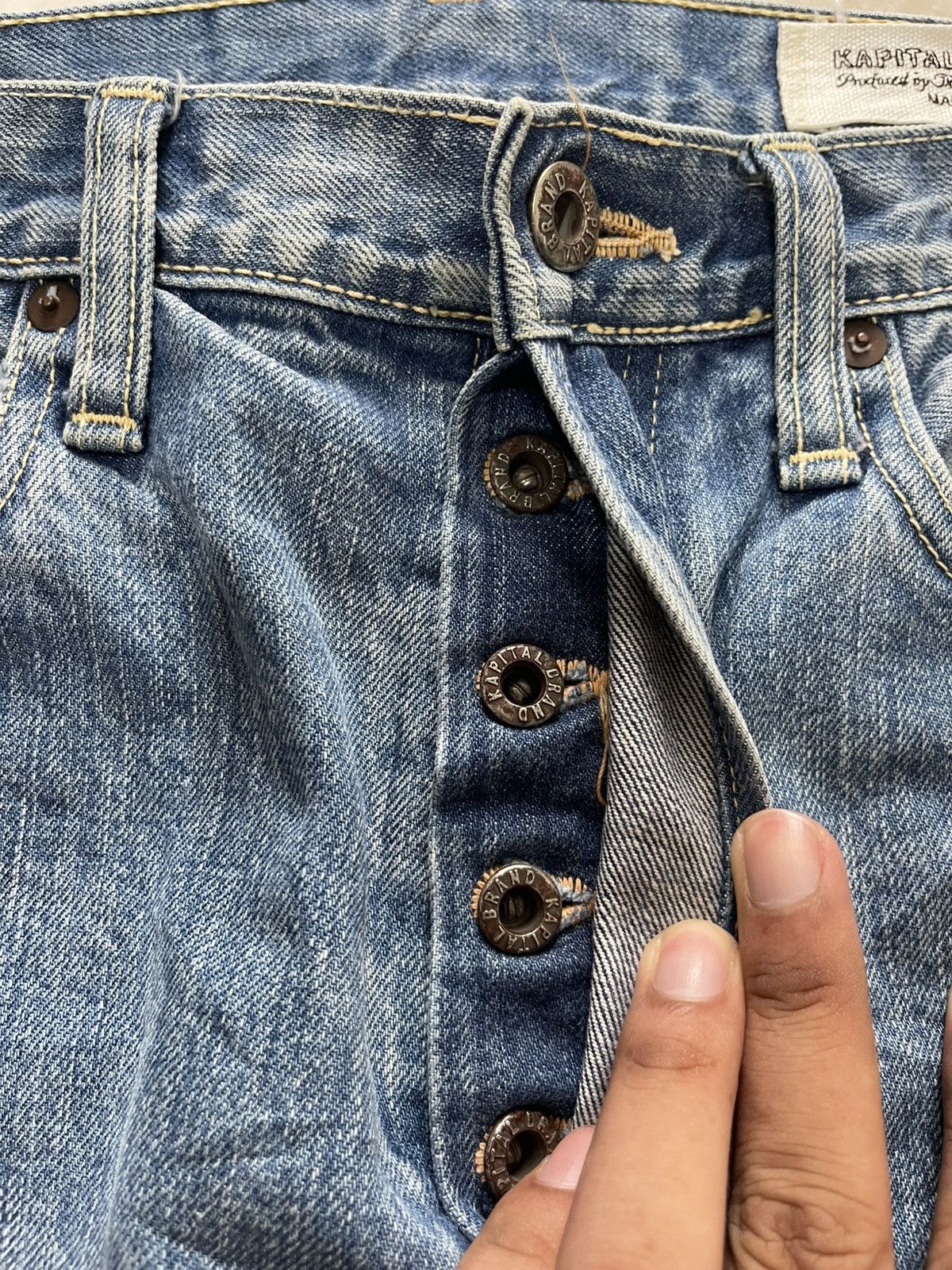 Kapital Kapital Faded Wash Denim Size US 32 / EU 48 - 7 Thumbnail
