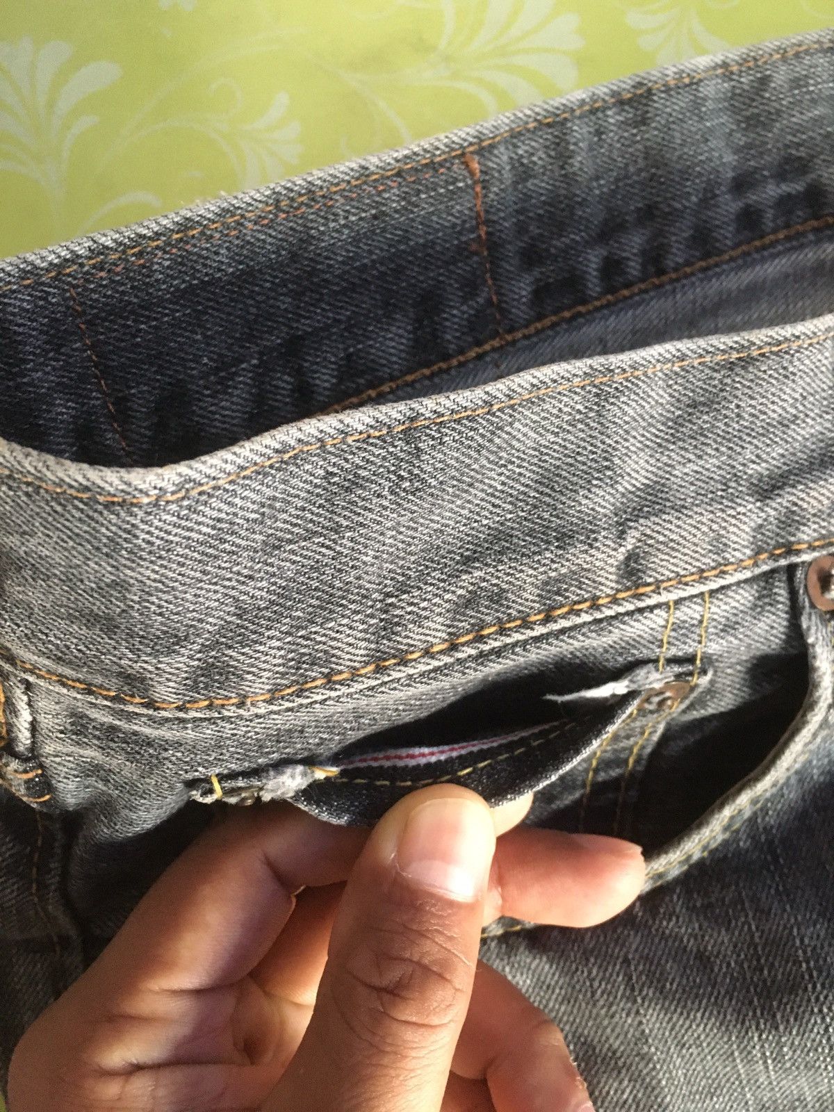 Edwin × Vintage Edwin 505 zx selvedge Size US 37 - 6 Thumbnail