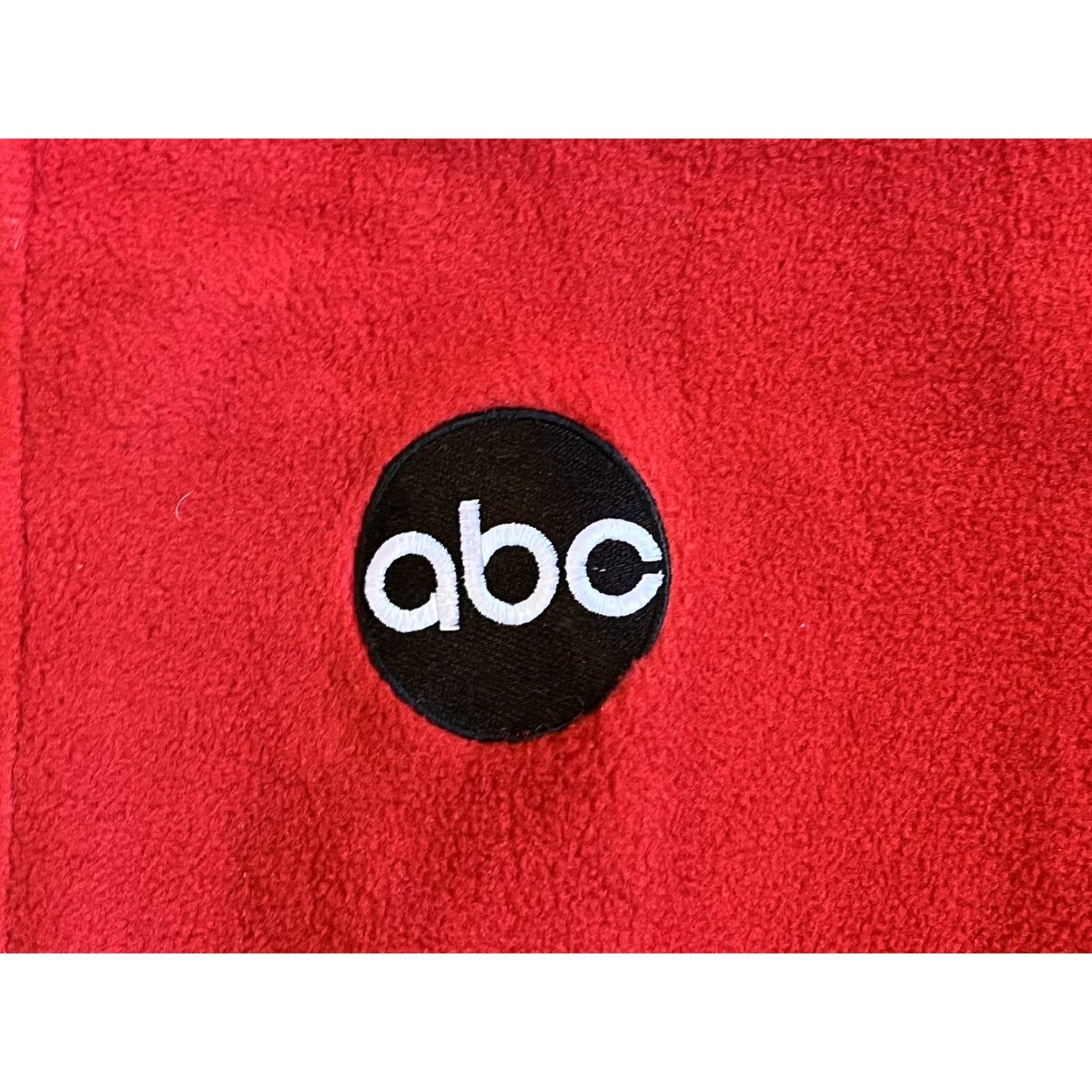 Vintage VINTAGE ABC TV WPLJ Full Zip Fleece Men's XL Red 90s Sweatshirt Polarfleece Sierra Sport Size US XL / EU 56 / 4 - 3 Thumbnail
