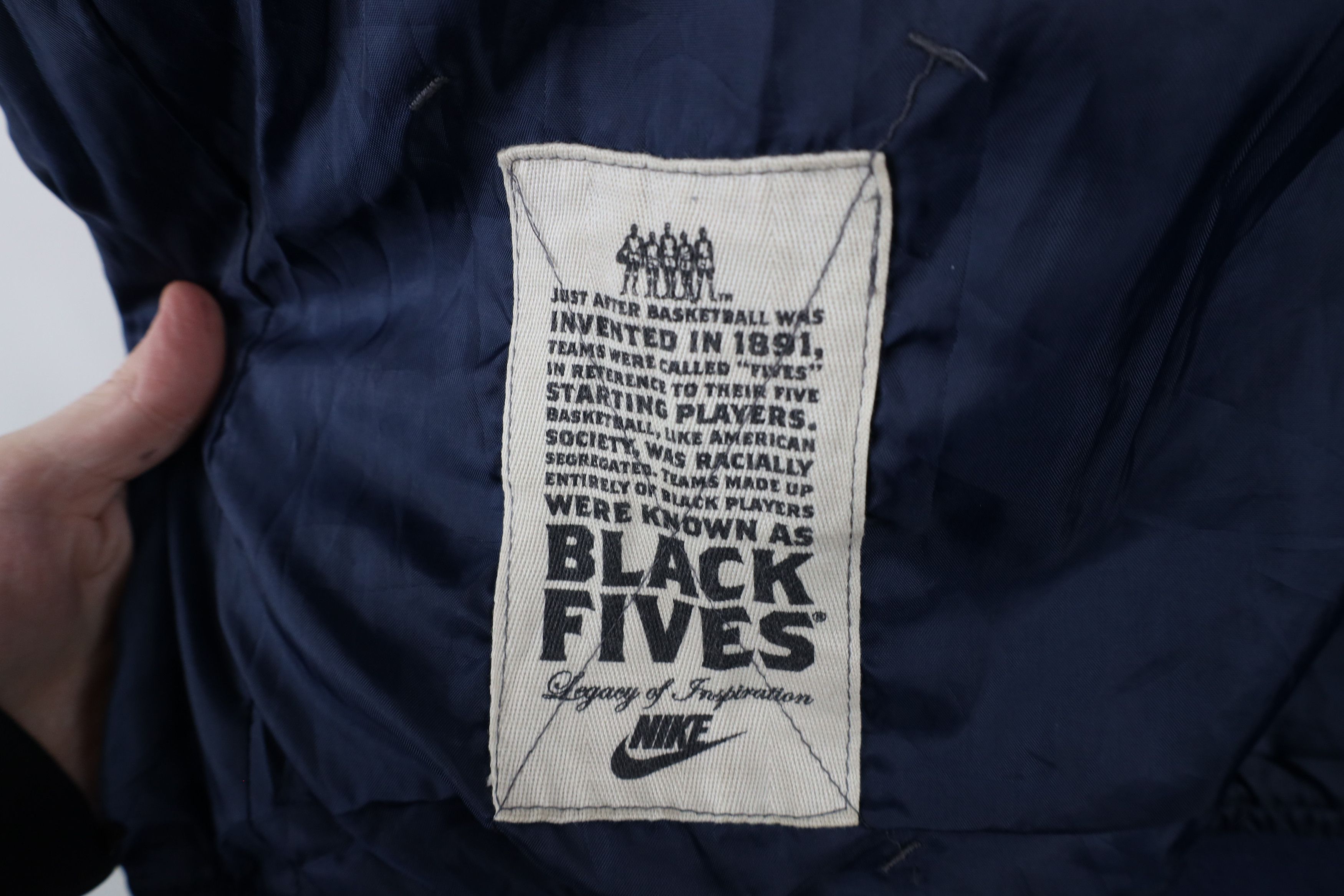 Nike × Vintage Vintage Nike Harlem Renaissance Rens Basketball Jacket Size US M / EU 48-50 / 2 - 11 Thumbnail