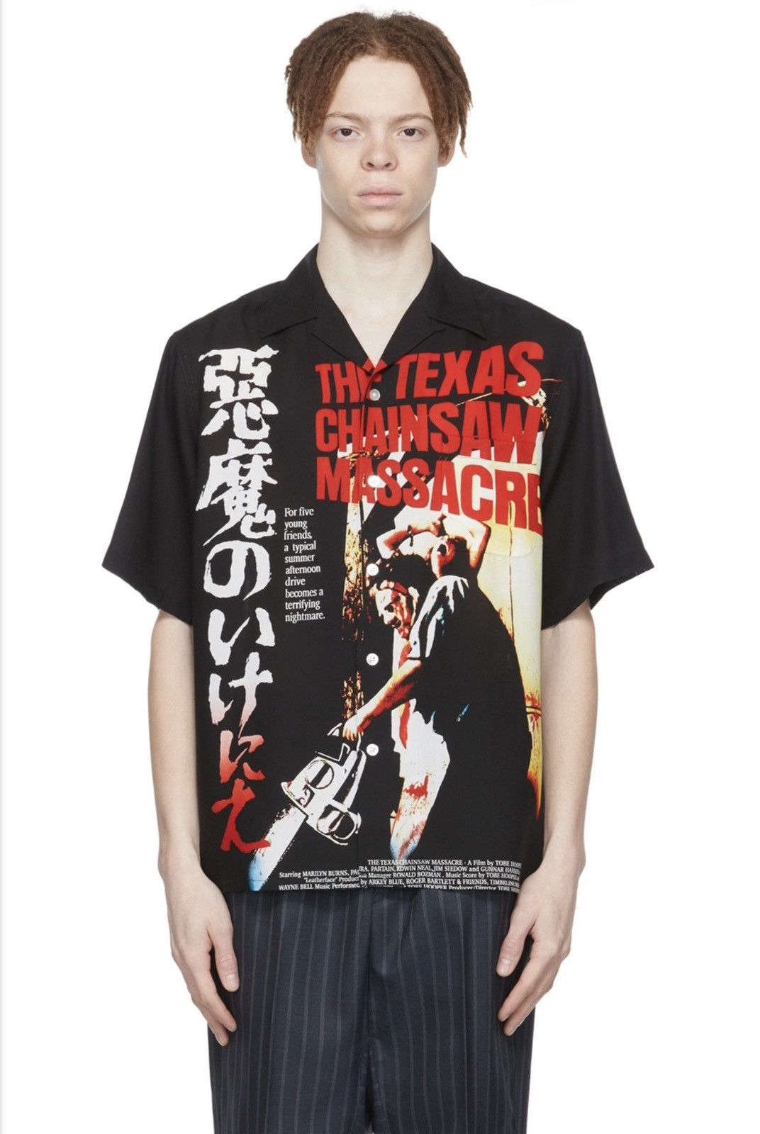 Wacko Maria Wacko Maria Black 'The Texas Chainsaw Massacre' Shirt Size US L / EU 52-54 / 3 - 2 Thumbnail