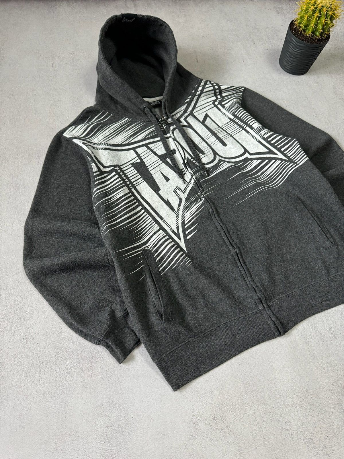 Vintage Vintage Tapout Hoodie Big Logo Baggy Avantgarde Japanese 90s Size US M / EU 48-50 / 2 - 2 Thumbnail