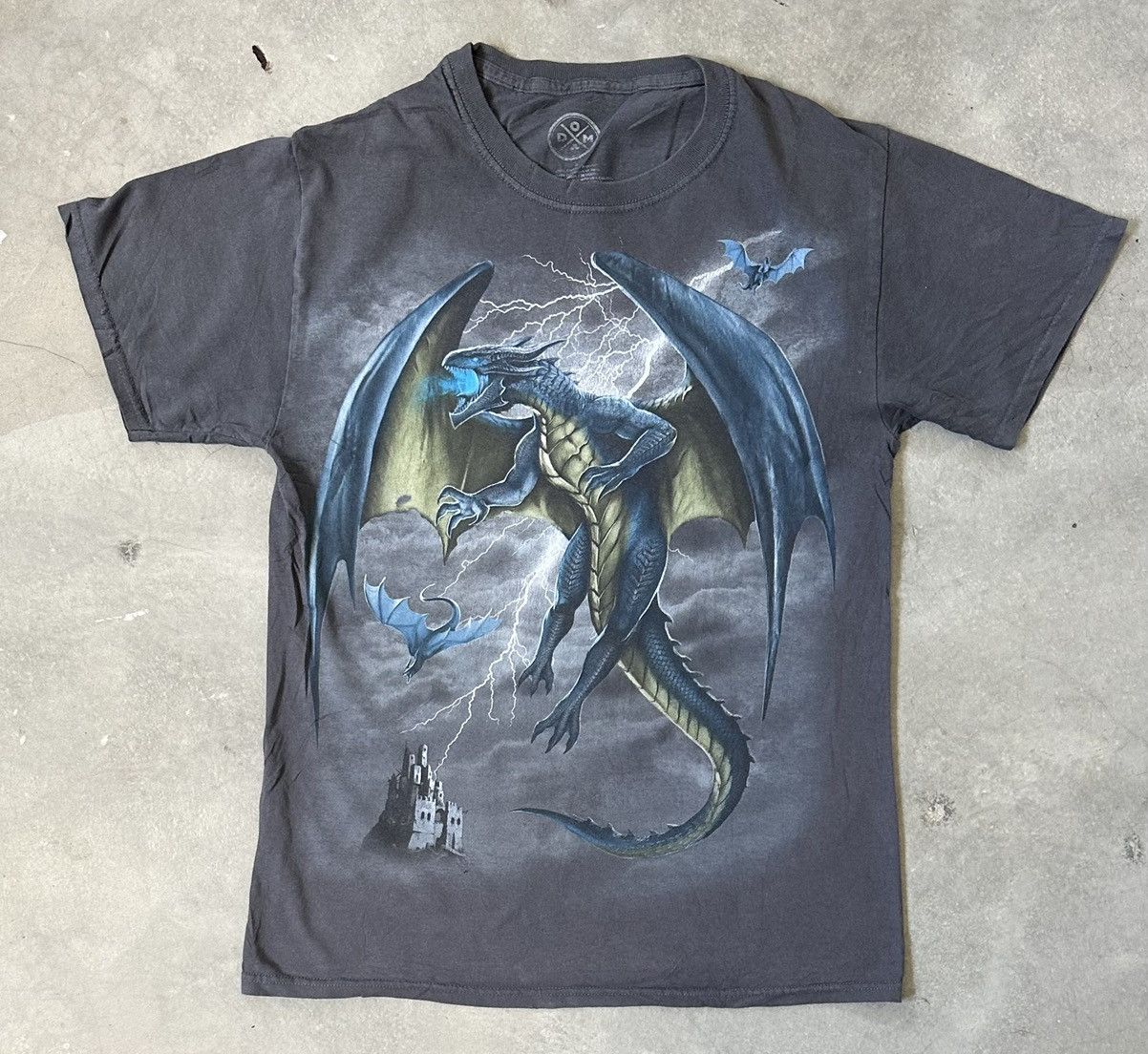 Vintage VINTAGE DRAGON LIGHTNING DOM TEE Size US S / EU 44-46 / 1 - 1 Thumbnail