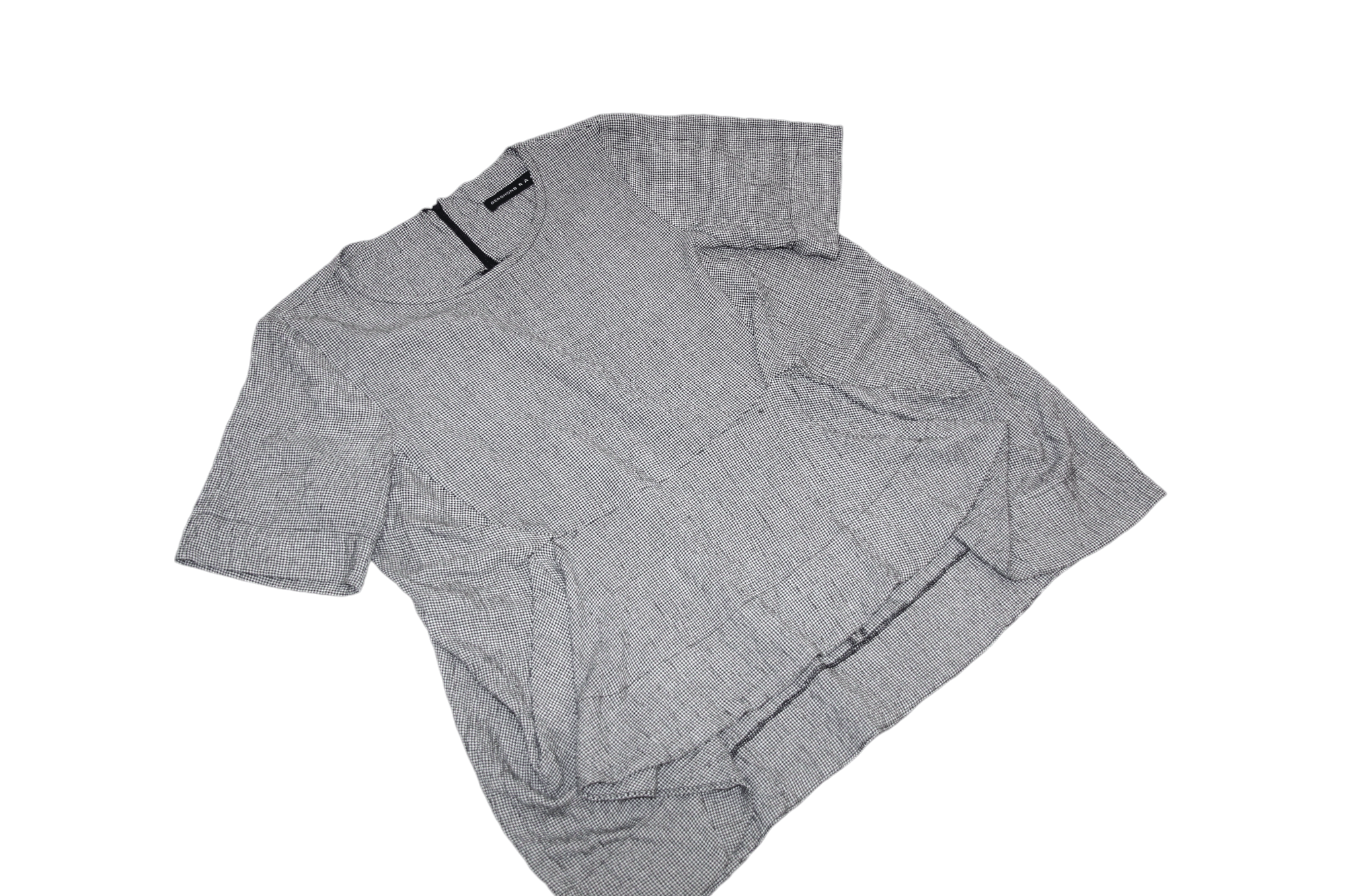Other Gershon Bram Design Loose Fit Houndstooth Tunic Dress Size L / US 10 / IT 46 - 8 Thumbnail