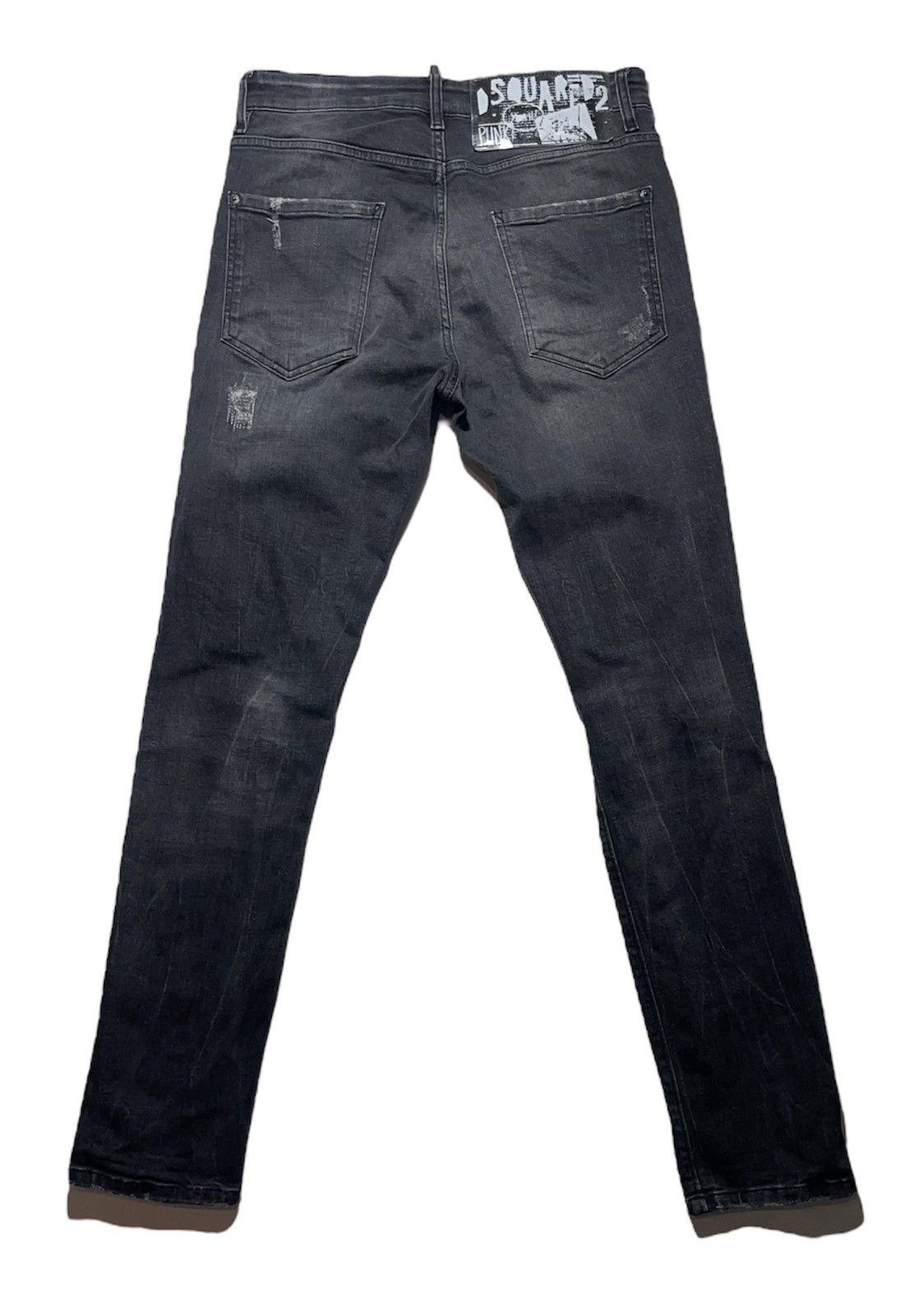 Dsquared2 Dsquared2 Skinny Dan Jean Punk Pants Size US 30 / EU 46 - 2 Thumbnail