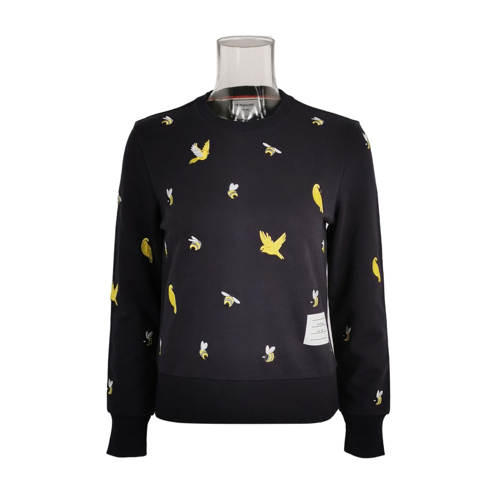 Thom Browne Thom Browne Cotton Bird Bee Print Sweatshirt Size S / US 4 / IT 40 - 1 Thumbnail