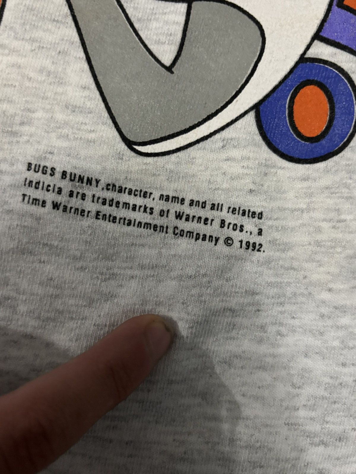 Other Vintage 90s Bugs Bunny NBA Basketball Looney Toons Shirt Size US L / EU 52-54 / 3 - 3 Thumbnail