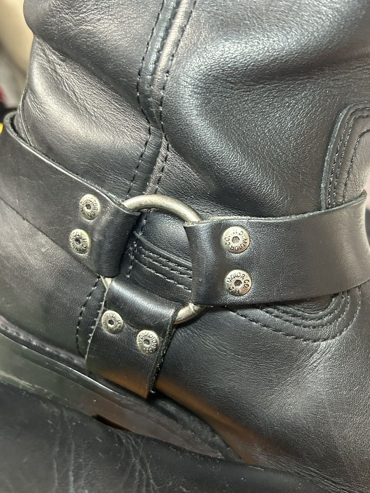 Harley Davidson Vintage Harley Davidson tall motorcycle boots Size US 12.5 / EU 45-46 - 6 Thumbnail