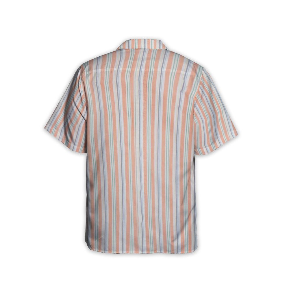 Designer Classic-Collar Striped Cotton Shirt Size US M / EU 48-50 / 2 - 4 Thumbnail