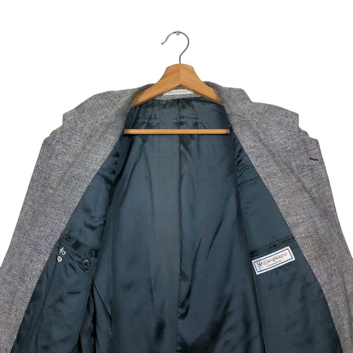 Yves Saint Laurent 🔥VINTAGE YVES SAINT LAURENT MENSWEAR DOUBLE BREAST COATS Size US M / EU 48-50 / 2 - 16 Thumbnail