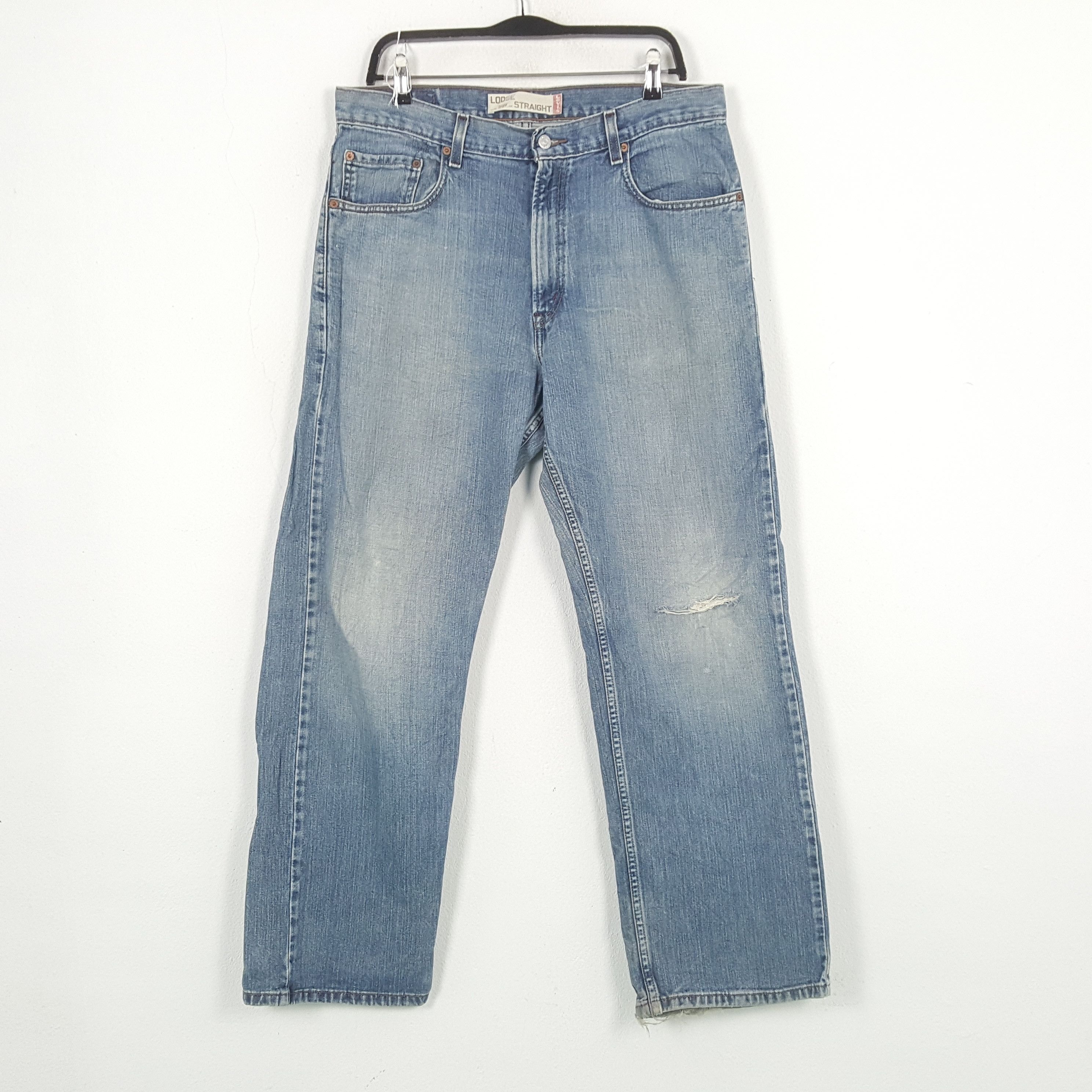 Levi's Streetwear Style Distressed Denim Jeans