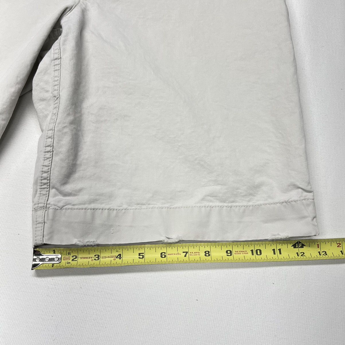 Polo Ralph Lauren × Vintage VTG Polo Ralph Lauren Shorts Chino White Button Pocket Size US 36 / EU 52 - 22 Thumbnail