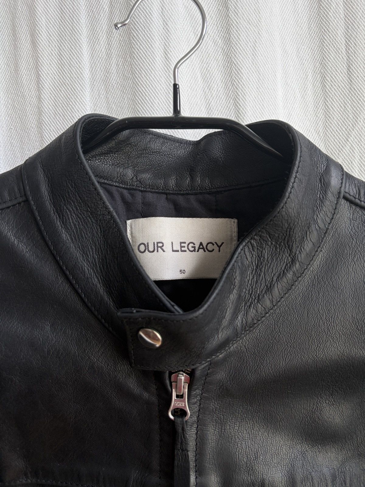 Our Legacy Café Racer Leather Jacket Size US M / EU 48-50 / 2 - 4 Thumbnail