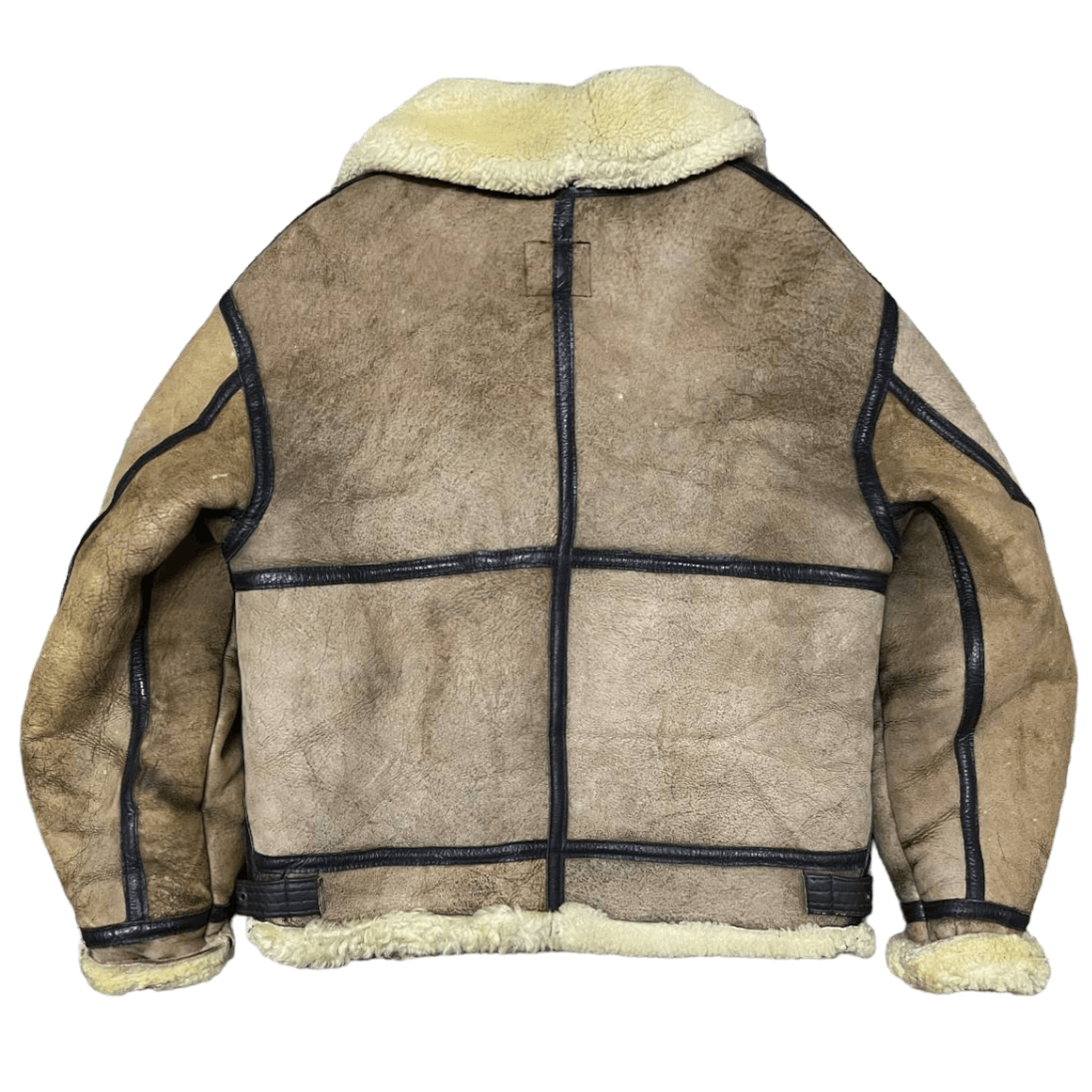Avirex Vintage 80's Avirex B 3 Sheepskin Leather Jacket Shearling Size US M / EU 48-50 / 2 - 16 Thumbnail