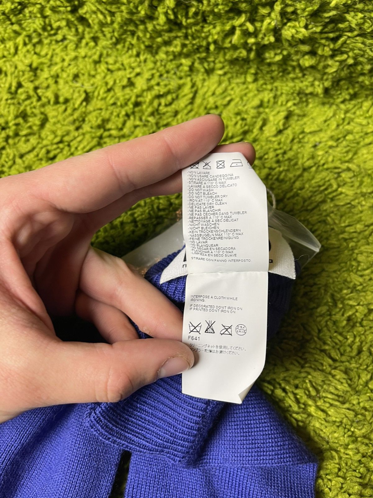 Maison Margiela Maison Martin Margiela MM6 wool knit gloves Size ONE SIZE - 9 Thumbnail