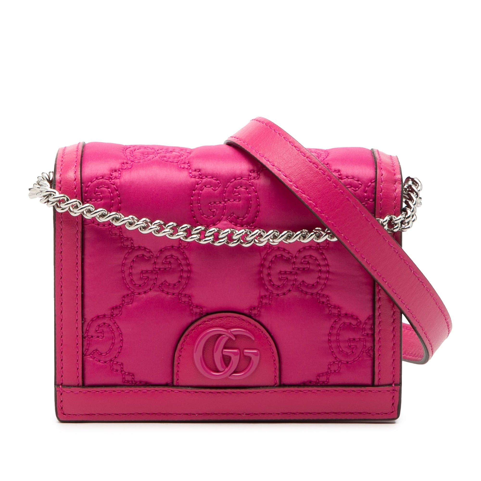 Gucci Mini GG Embossed Leather Satchel Size ONE SIZE - 1 Thumbnail