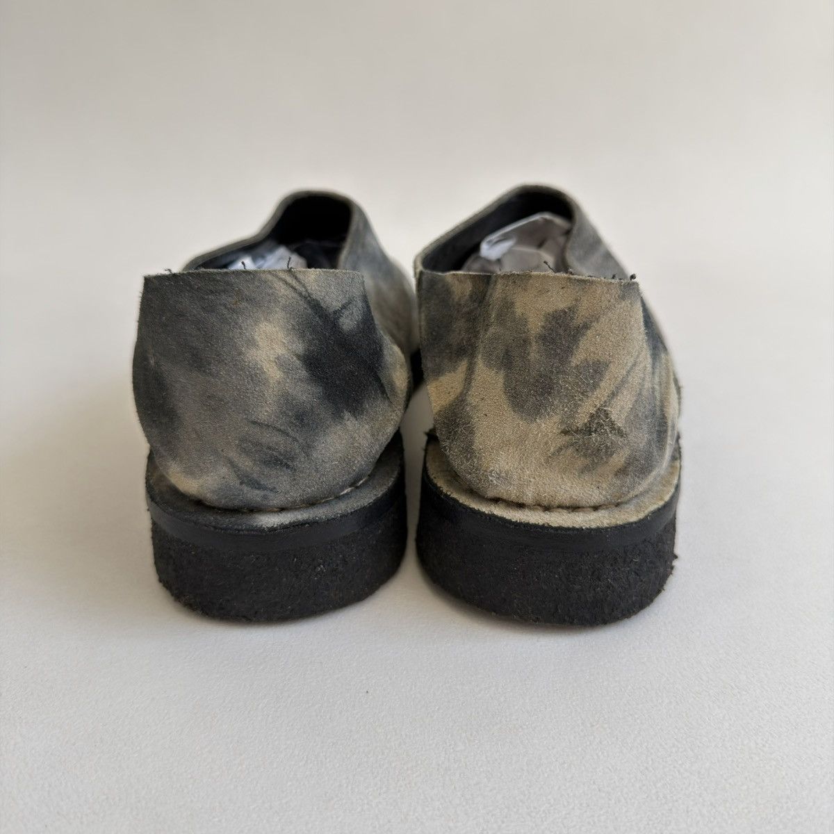 Ann Demeulemeester S/S 01 Tie Dye Suede Loafers / Mules Size US 9 / IT 39 - 16 Thumbnail