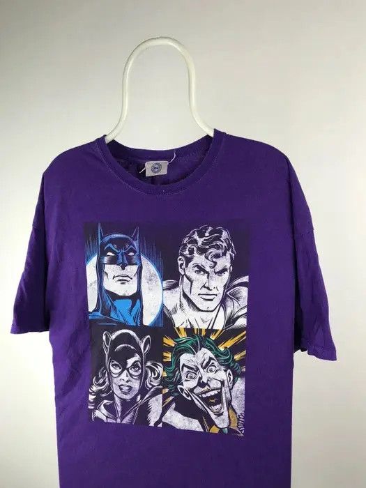 DC Comics Dc comics T-shirt Batman Superman band tee size XXLARGE Size US XXL / EU 58 / 5 - 2 Thumbnail