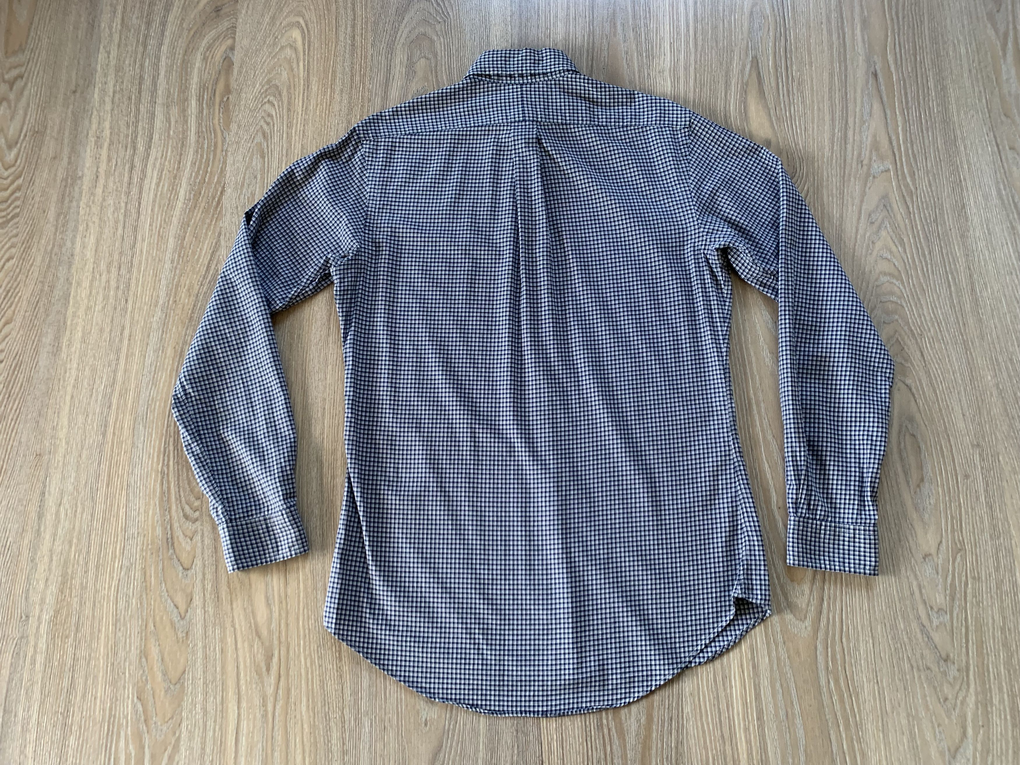 Polo Ralph Lauren × Ralph Lauren × Vintage Polo Ralph Lauren Custom Fit Plaid Long Sleeve Shirt Size US S / EU 44-46 / 1 - 3 Thumbnail