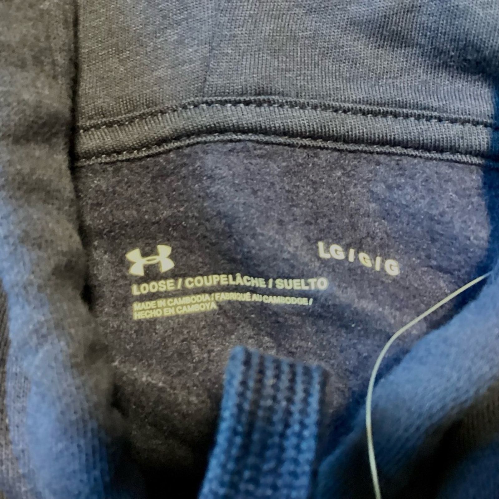 Under Armour Men's UA Rival Fleece Big Logo Hoodie Size US L / EU 52-54 / 3 - 6 Thumbnail