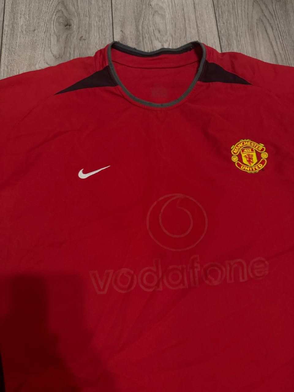Nike Nike Manchester United 2002-2004 Home Jersey T-Shirt Soccer Size US XL / EU 56 / 4 - 4 Thumbnail