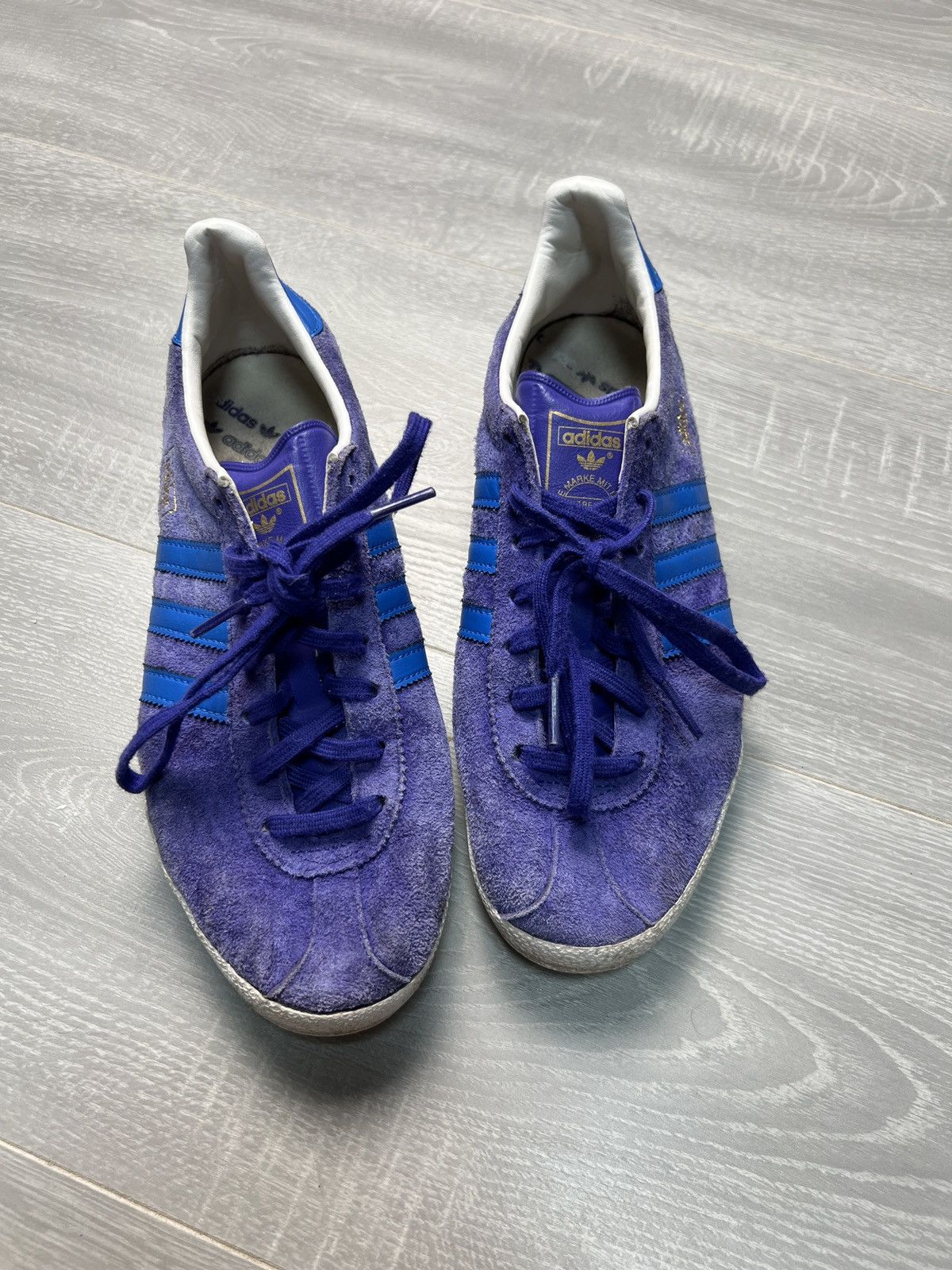 Adidas × Vintage Mens Vintage Adidas Gazelle Low top sneakers y2k rare OG Size US 7.5 / EU 40-41 - 6 Thumbnail