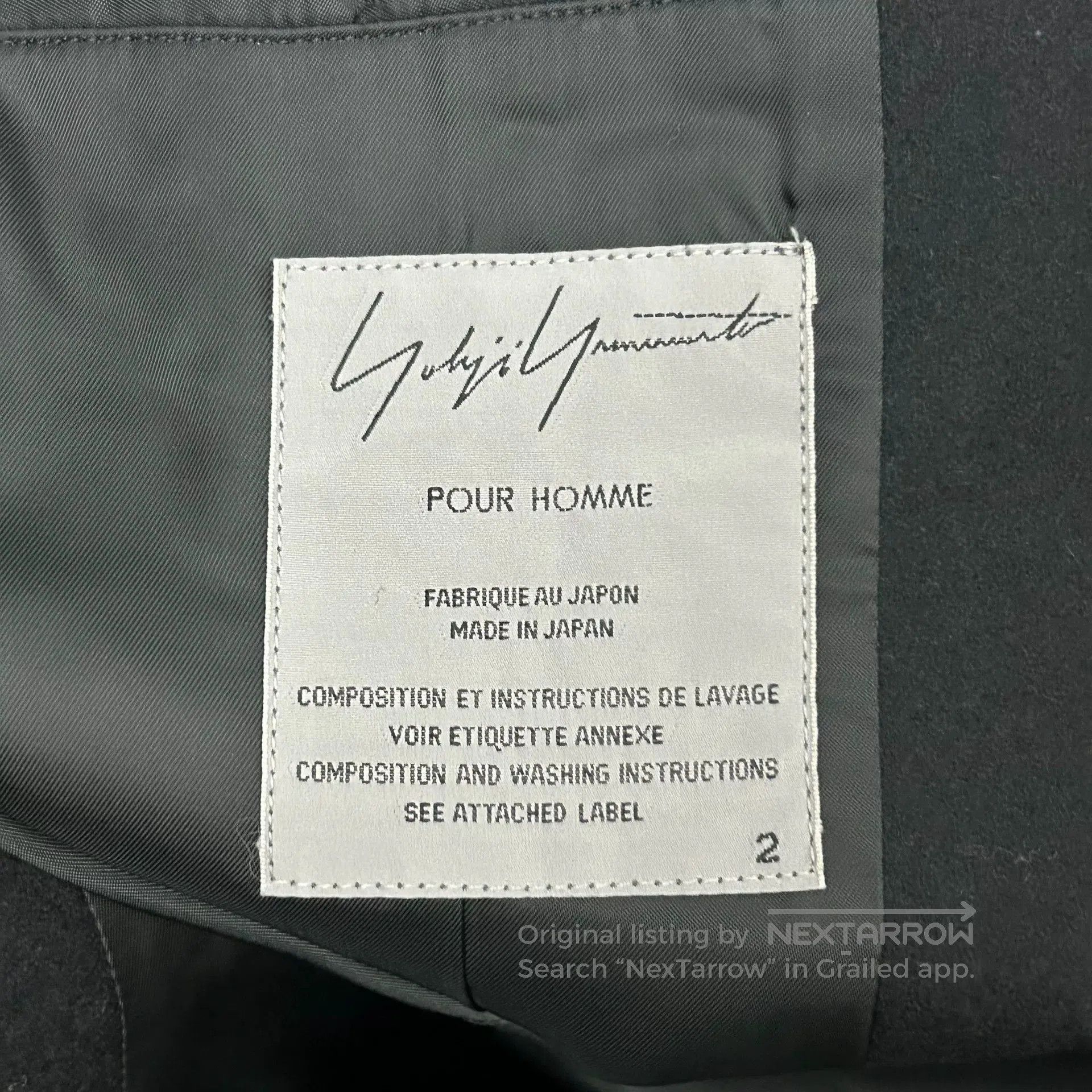 Yohji Yamamoto yohji yamamoto black layered suit jacket. Size US S / EU 44-46 / 1 - 6 Thumbnail