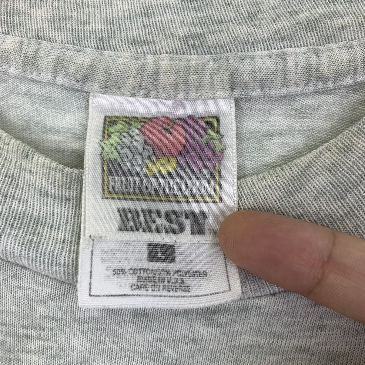 Fruit Of The Loom Vintage COLLEGIATE ST. SCHOLASTICA Science Tee Shirt Size L / US 10 / IT 46 - 5 Thumbnail