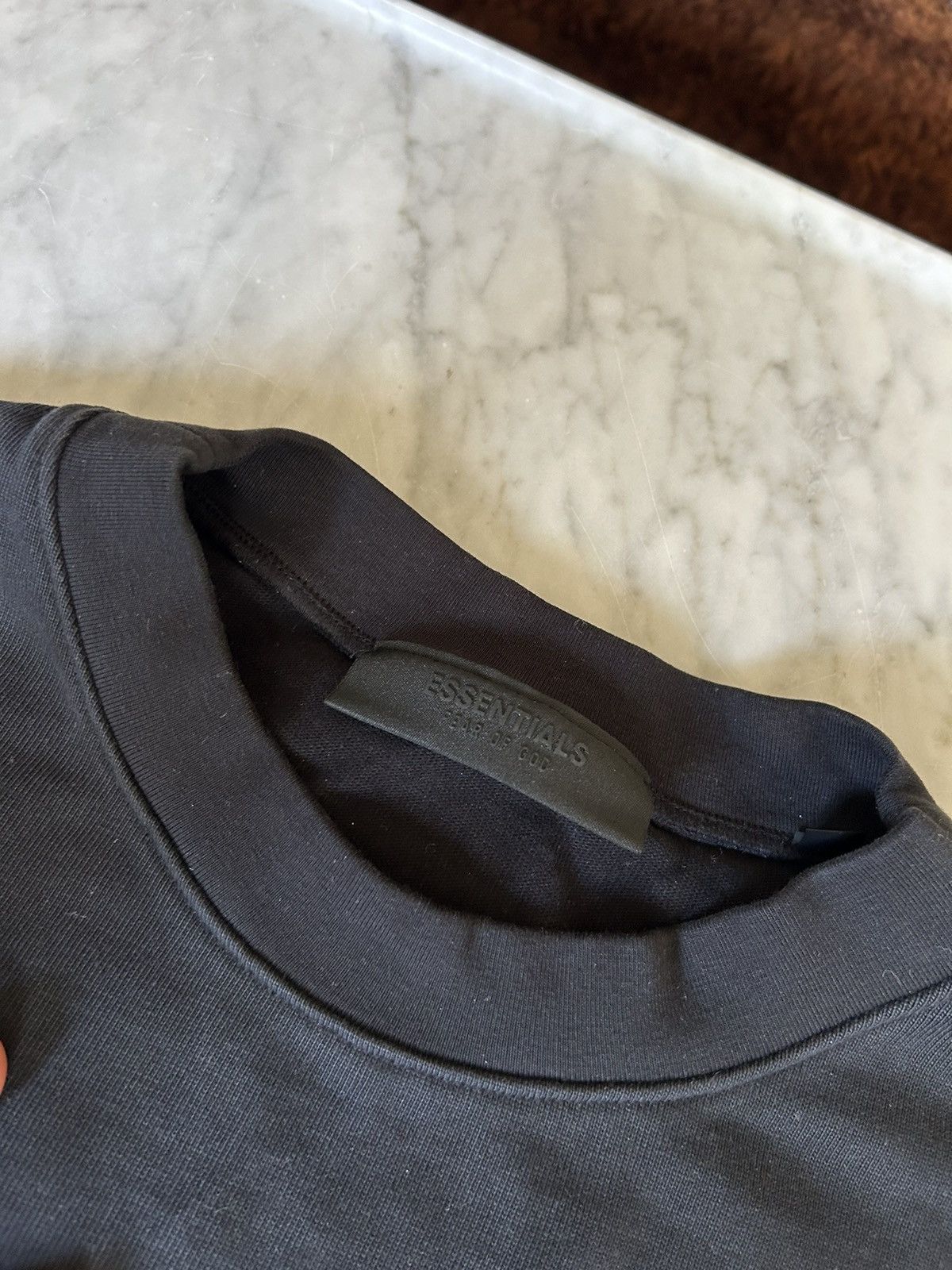 Fear of God DARK BLUE ESSENTIALS FEAR OF GOD TEE Size US S / EU 44-46 / 1 - 7 Thumbnail