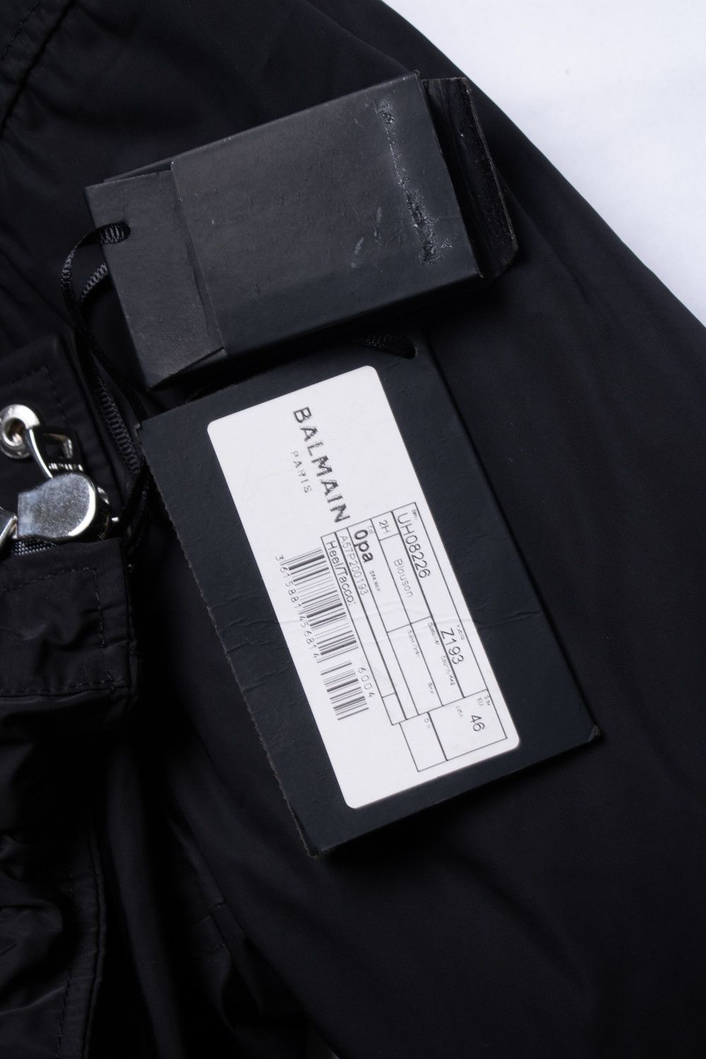 Balmain Balmain, hooded bomber jacket in black Size US S / EU 44-46 / 1 - 5 Thumbnail