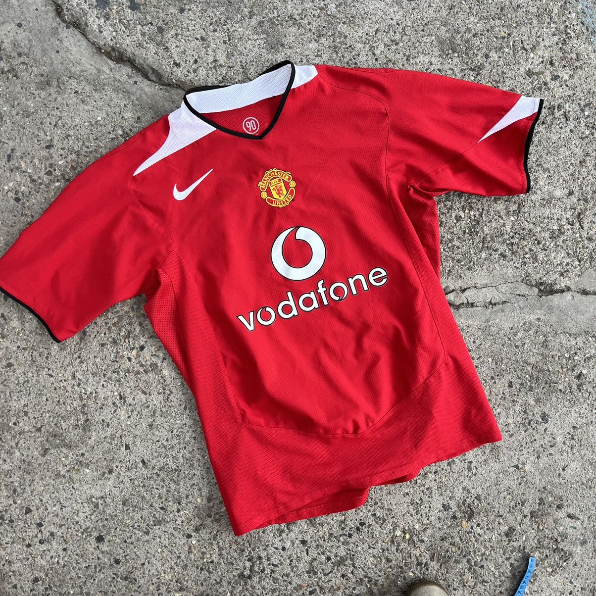 Nike Manchester United 2003-2005 Home Soccer Jersey Football kit Size US L / EU 52-54 / 3 - 2 Thumbnail
