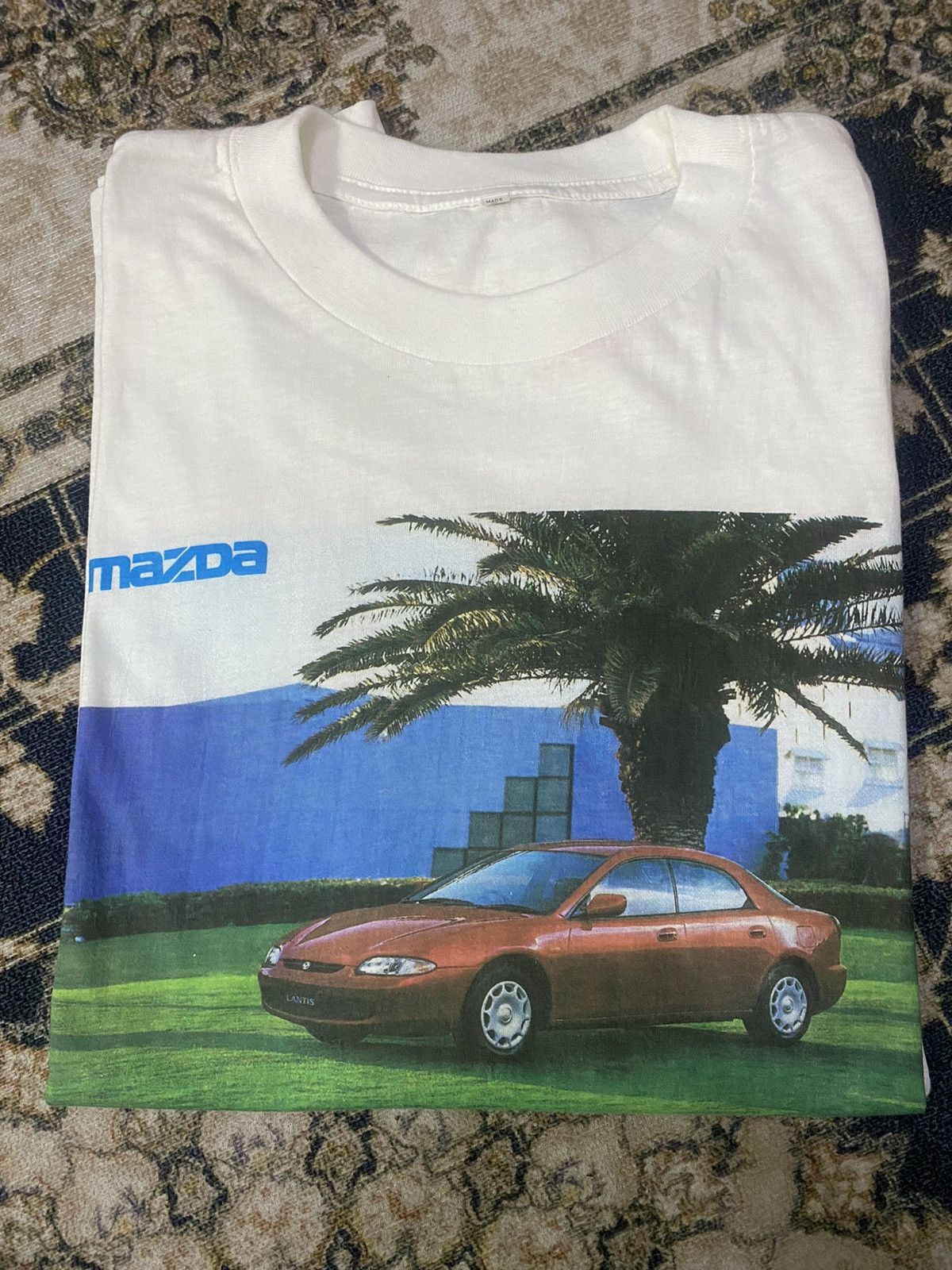 Vintage Vintage 90s JDM Mazda Lantis Sedan Car Photography Size US M / EU 48-50 / 2 - 8 Thumbnail