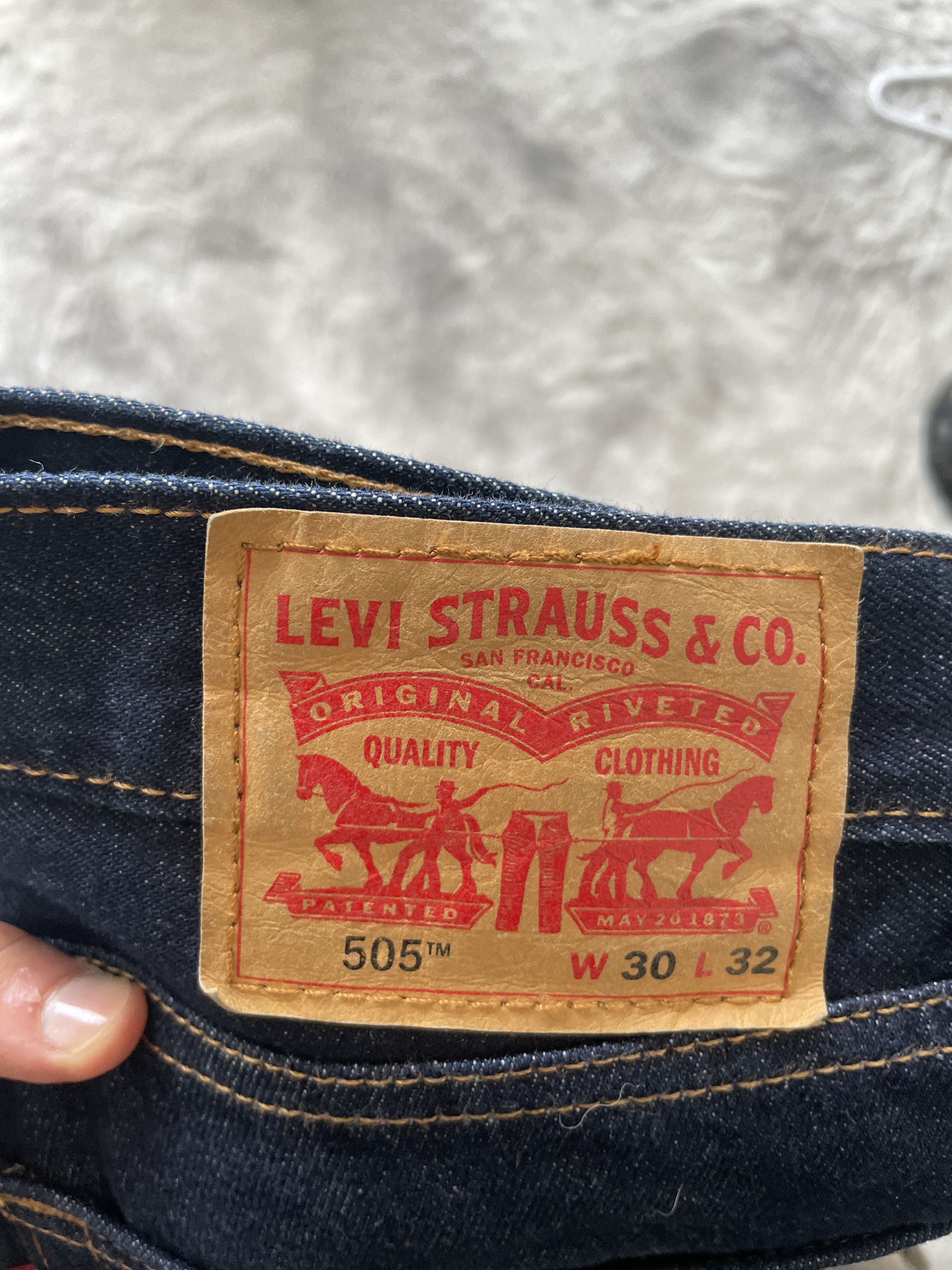 Levi's Blue Levi's Denim Pants 505's Size US 30 / EU 46 - 2 Thumbnail