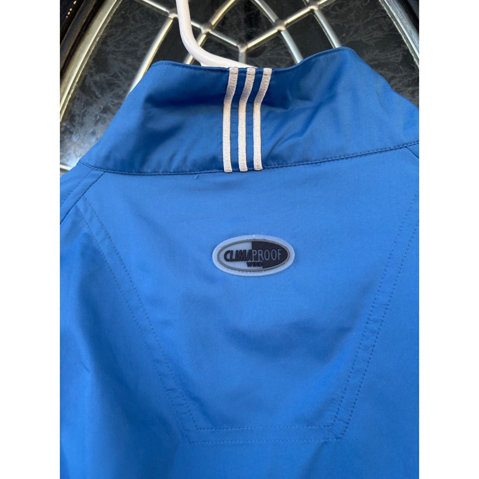 Adidas Adidas ClimaProof Wind XL Blue Windbreaker Jacket Size US XL / EU 56 / 4 - 7 Thumbnail