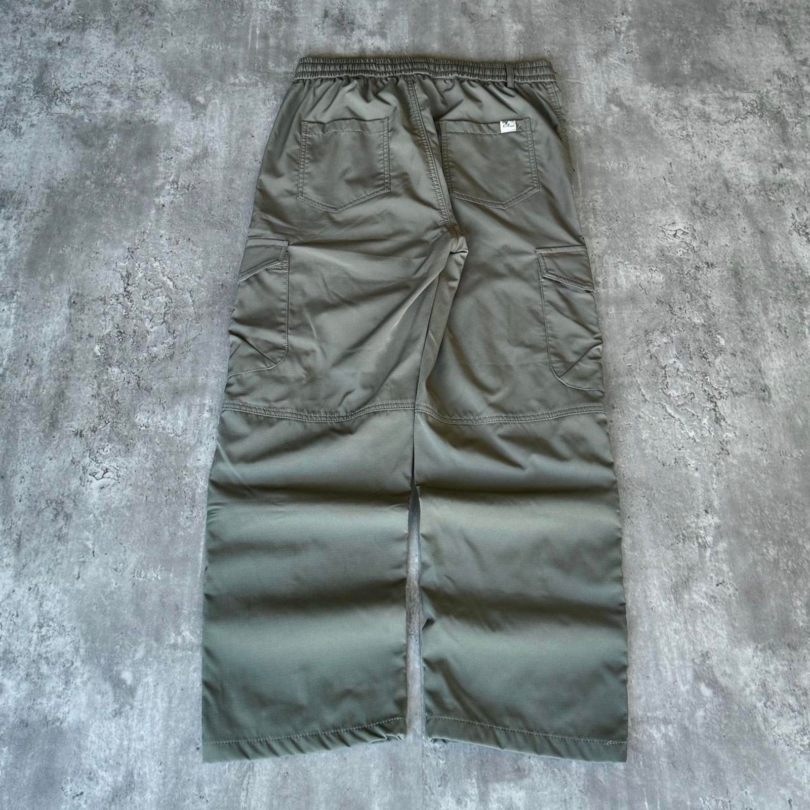 Japanese Brand × Vintage Vintage Y2K Baggy Green Cargo Grunge Opium Utility Pants Size US 34 / EU 50 - 2 Thumbnail