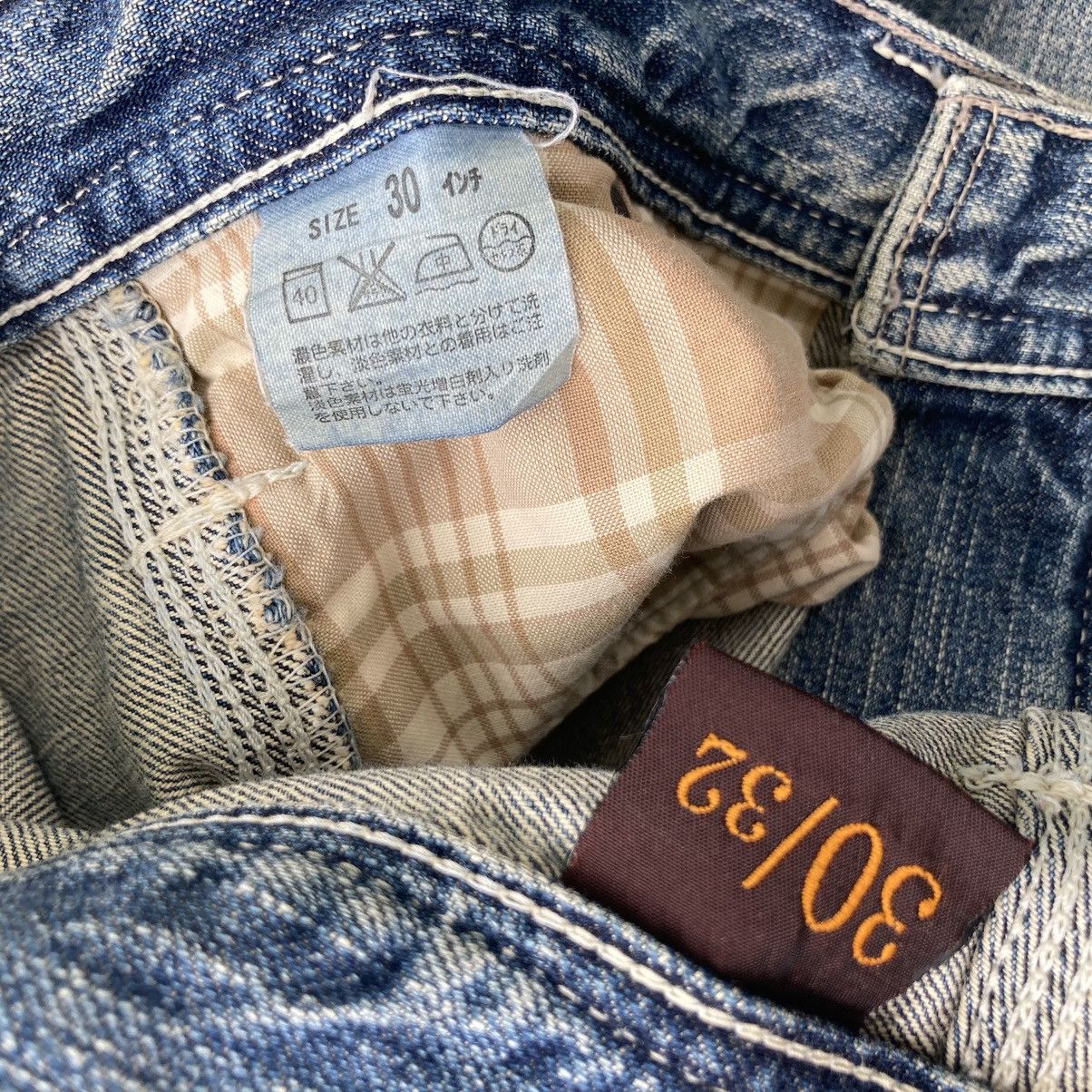 Levi's LEVI’S ORIGINAL RIVETED PATCHWORK JEANS Size US 31 - 19 Thumbnail