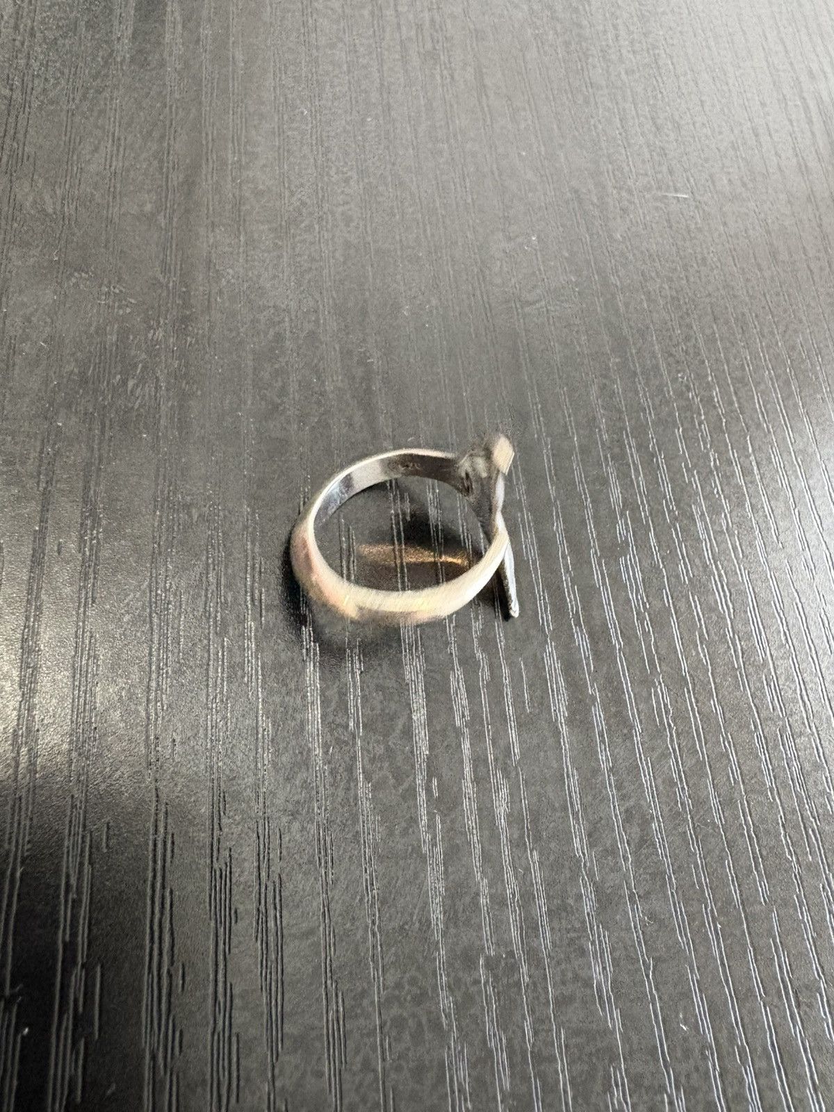 Other Handmade Silver Ring Whale Tail Design Fits Like Size 5 Size ONE SIZE - 2 Thumbnail