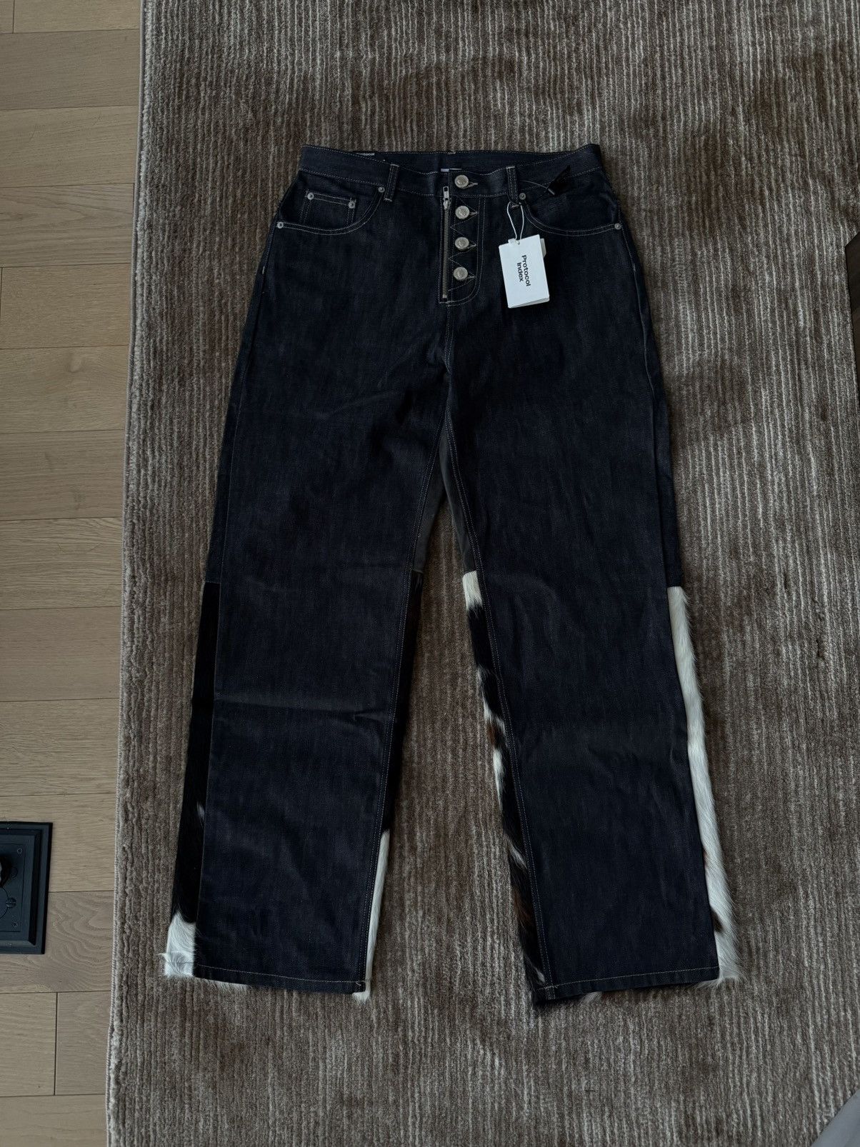 PROJECT G/R PROTOCOL INDEX Paneled Hybrid Denim LIMITED EDITION Size US 34 / EU 50 - 2 Thumbnail