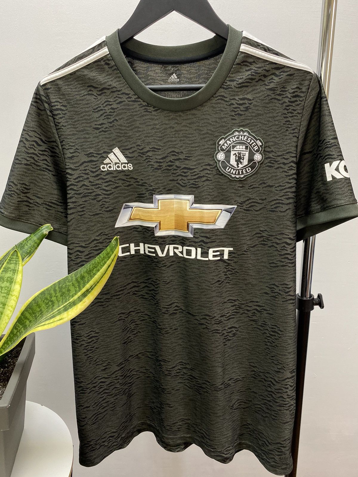 Adidas Adidas Manchester United 2020 2021 Away Soccer Jersey Third Size US L / EU 52-54 / 3 - 8 Thumbnail