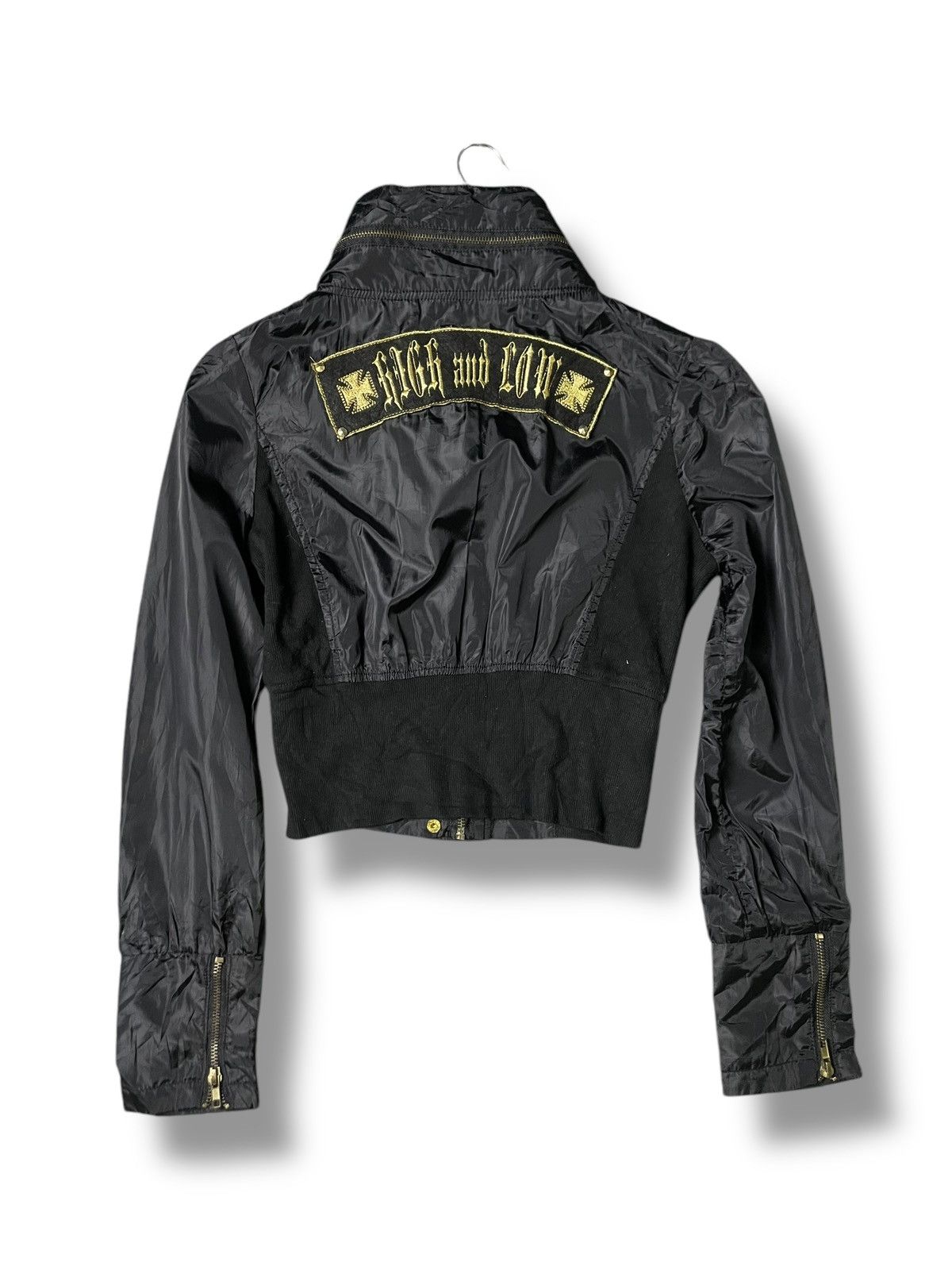 If Six Was Nine × Japanese Brand × Le Grande Bleu (L.G.B.) Japanese Brand Punk Crop Jacket (73) Size US XXS / EU 40 - 8 Thumbnail