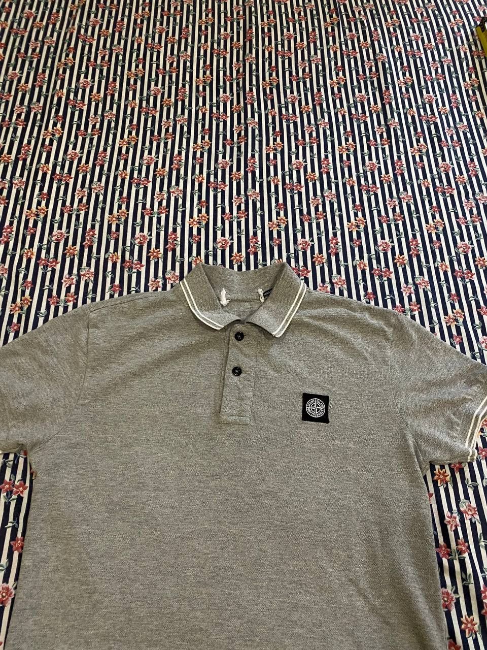 Stone Island Stone Island Polo Shirt Cotton Short Sleeved Polo Logo Size US S / EU 44-46 / 1 - 14 Thumbnail