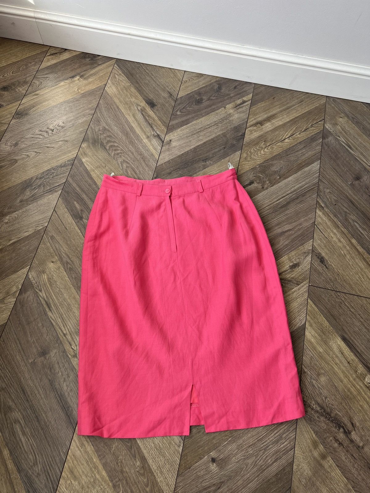 Other Vintage Electre Paris Women’s Suit Pink Skirt Set 80s 90s Size M / US 6-8 / IT 42-44 - 20 Thumbnail