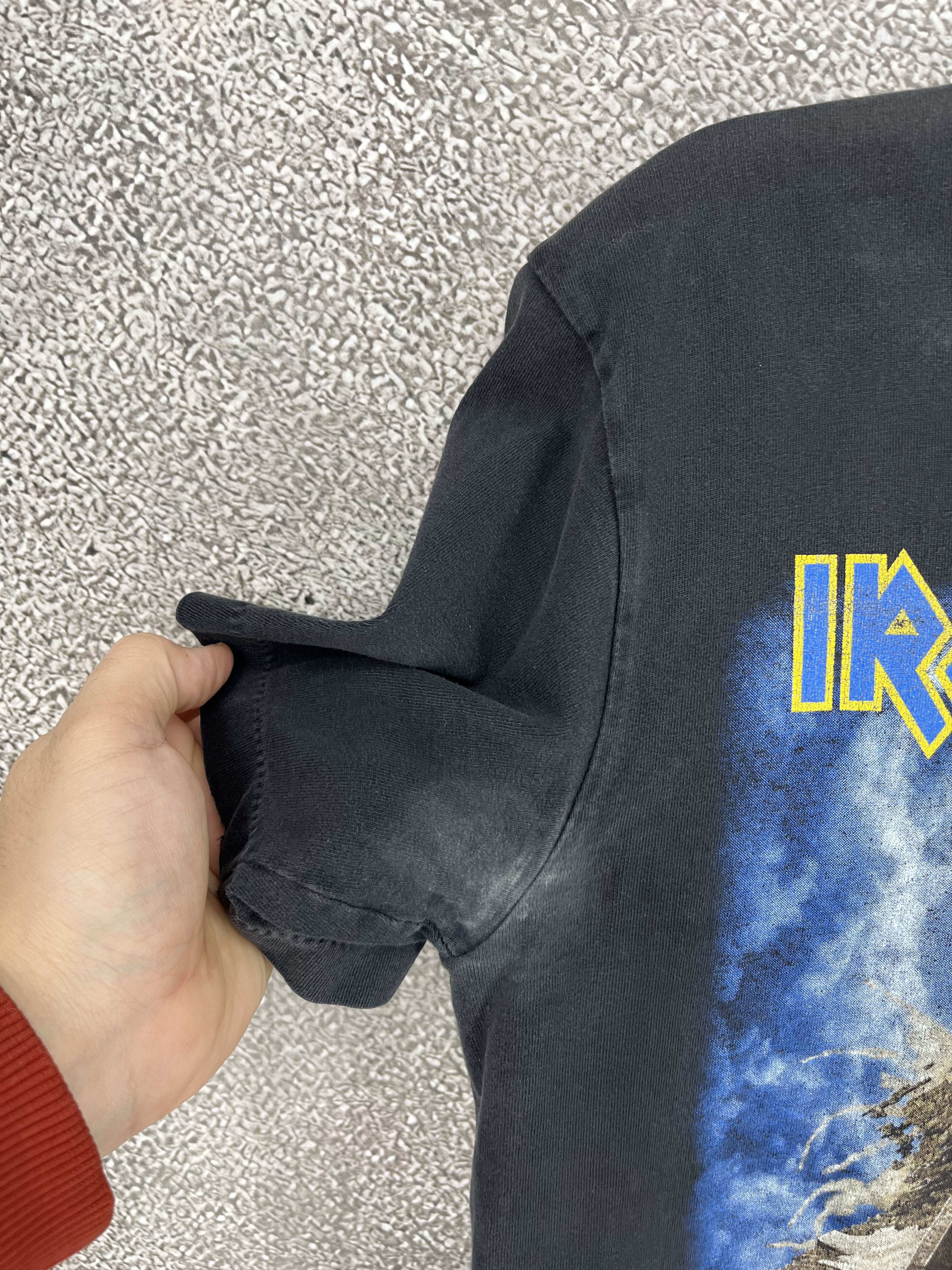 Iron Maiden Vintage Iron Maiden Double Sided Tee Vtg 90s Travis Size US M / EU 48-50 / 2 - 11 Thumbnail