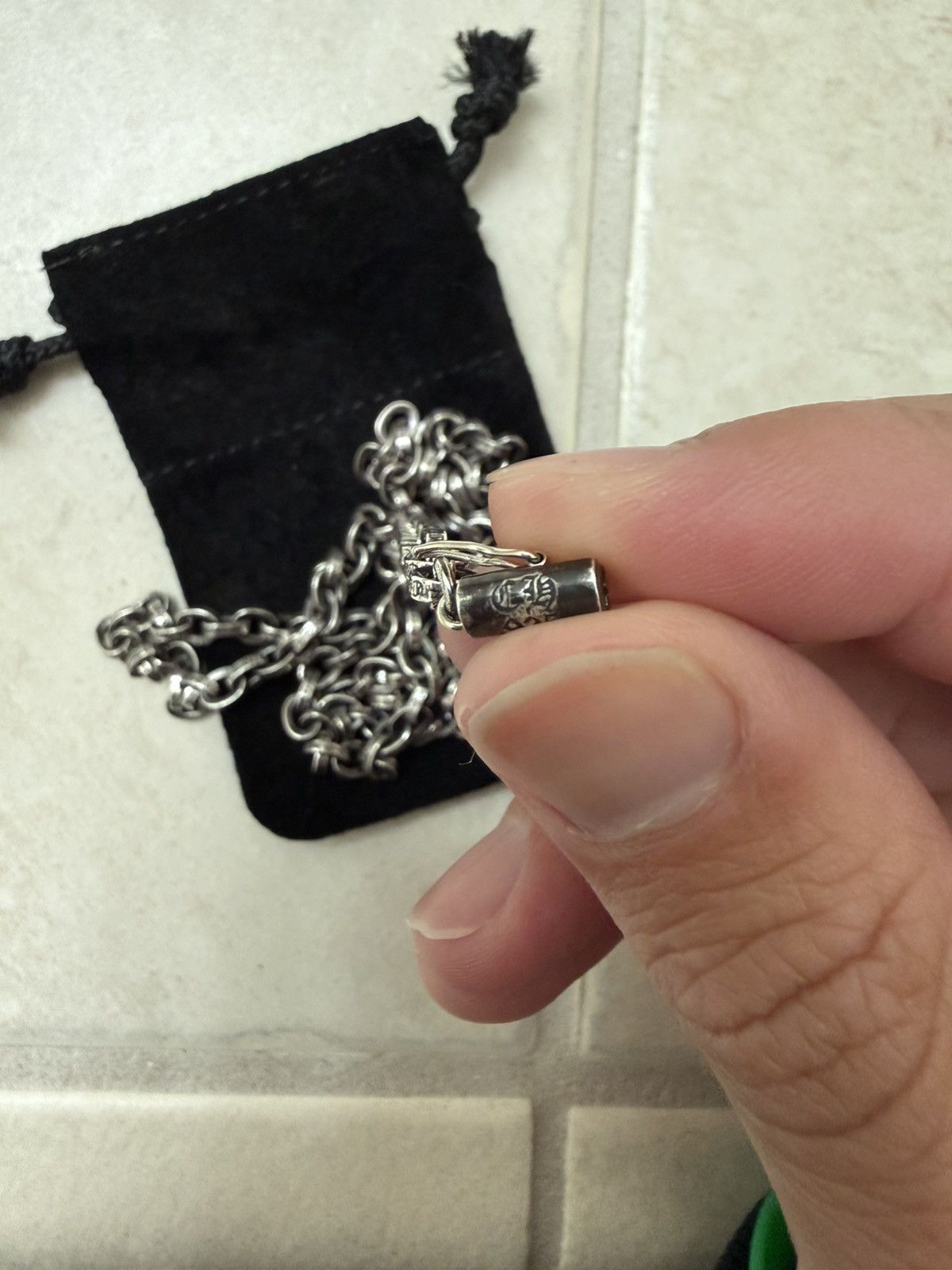 Chrome Hearts Chrome Hearts 24” Paper Chain Necklace .925 Silver New Size ONE SIZE - 14 Thumbnail